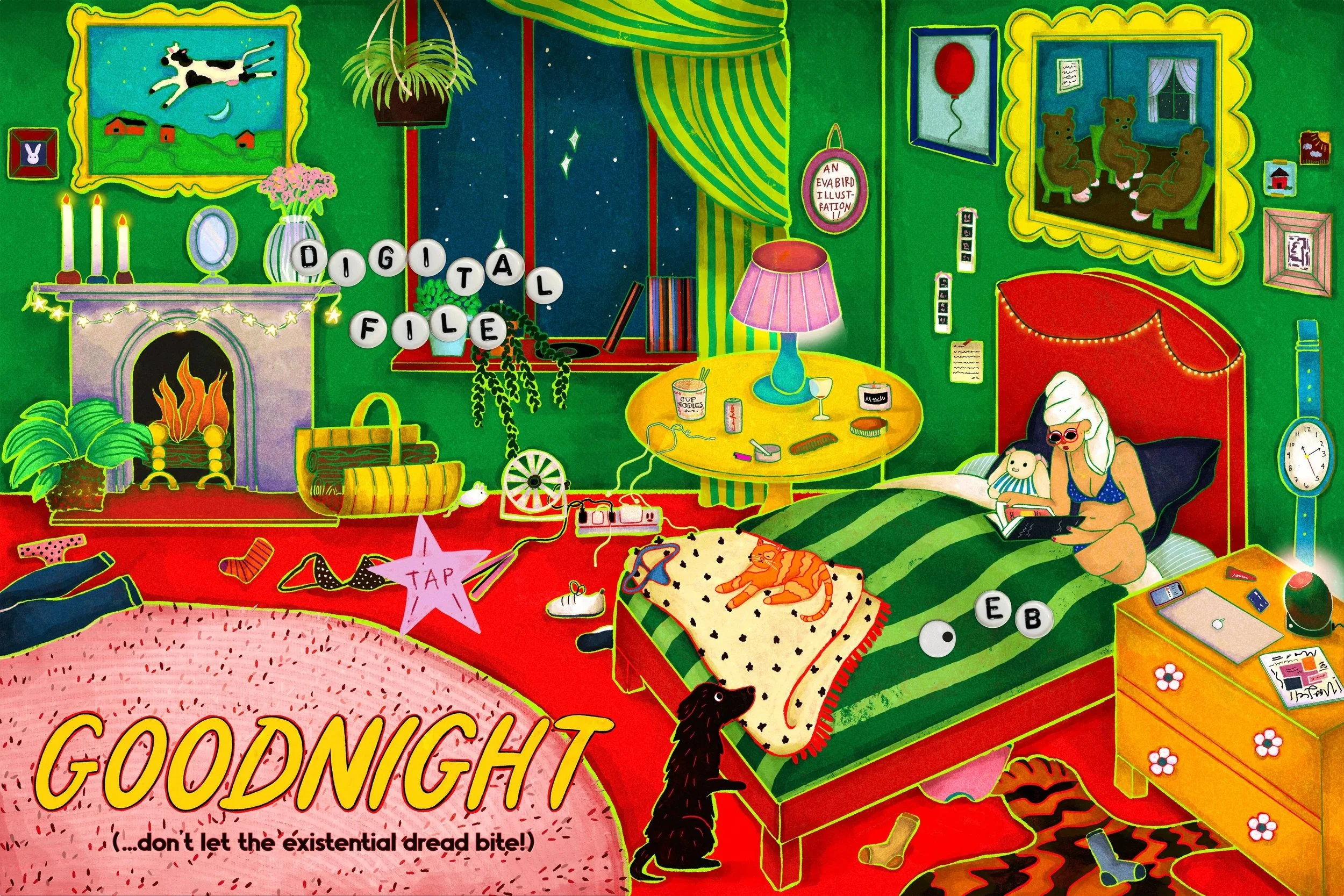 Goodnight! (Digital File ONLY) 🐇