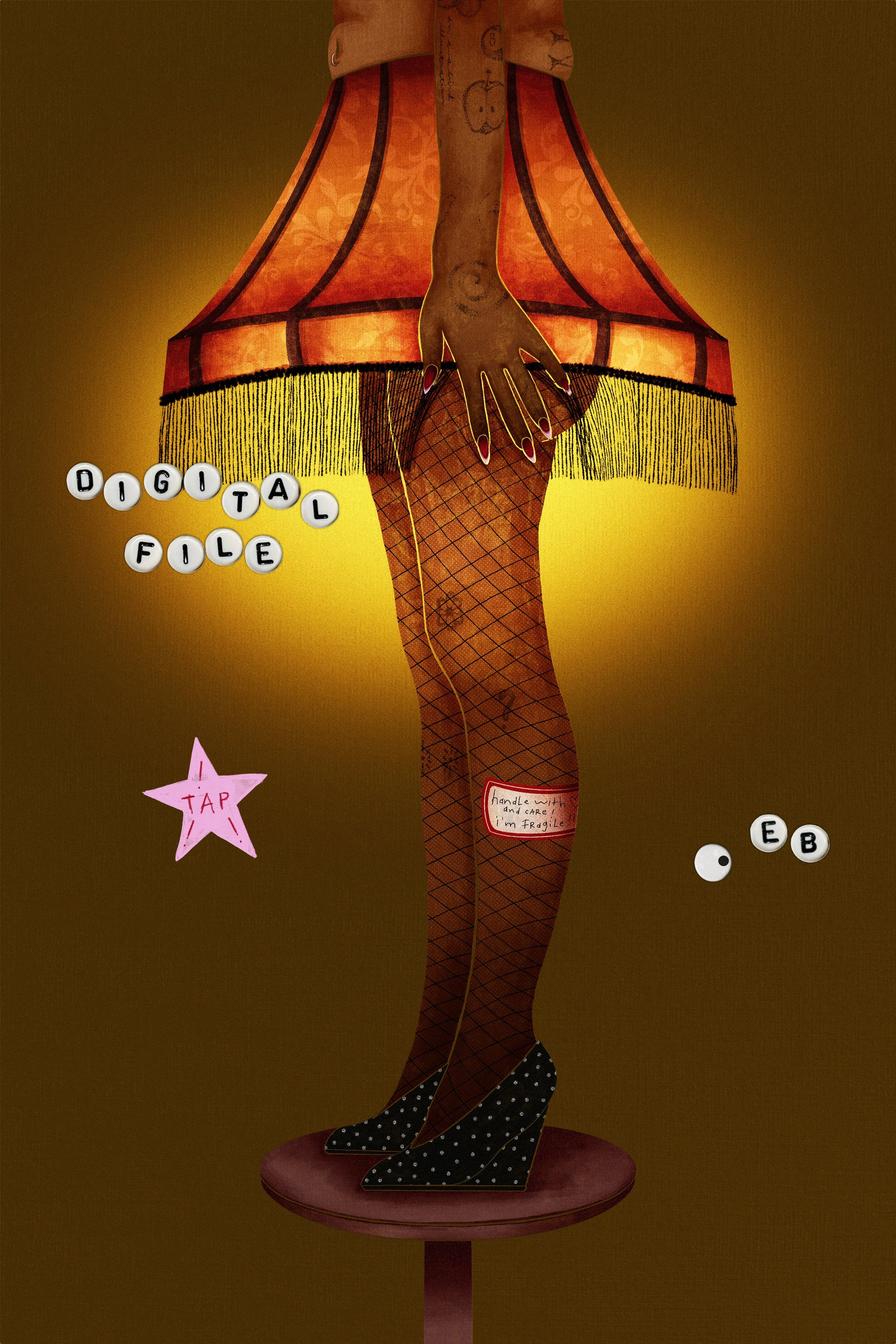 Handle with Care! I'm Fragile! (Digital File ONLY) 💡