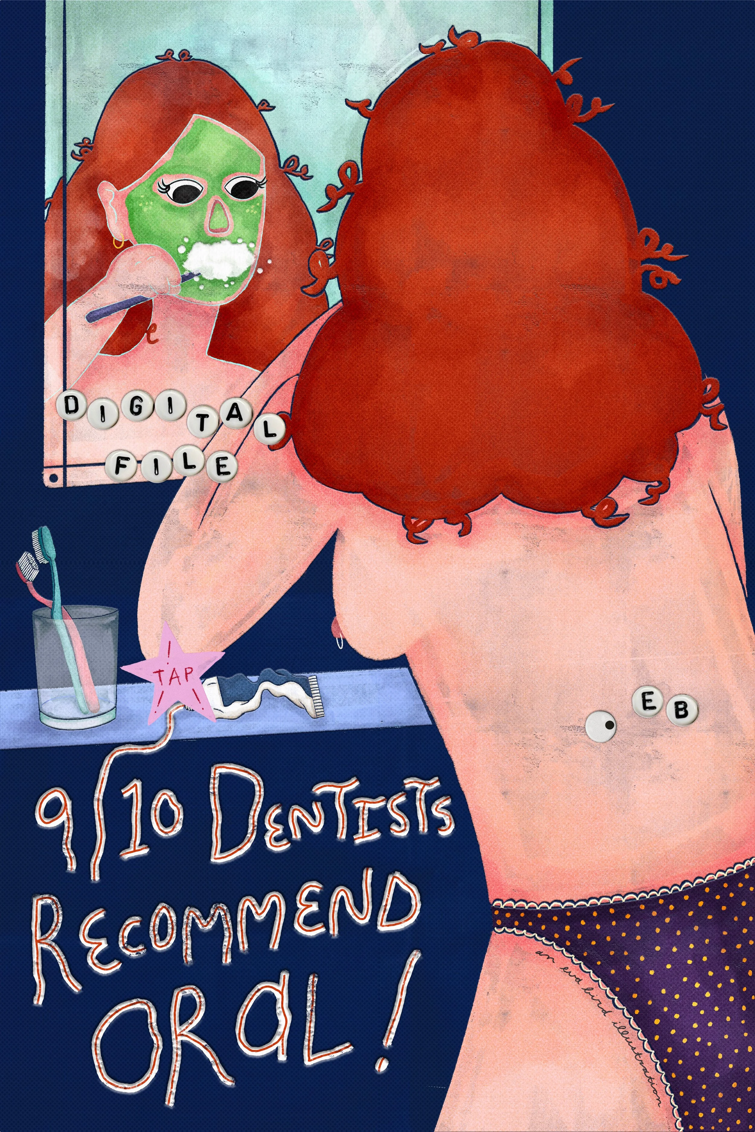 9/10 Dentists Recommend Oral (Digital File ONLY) 🦷