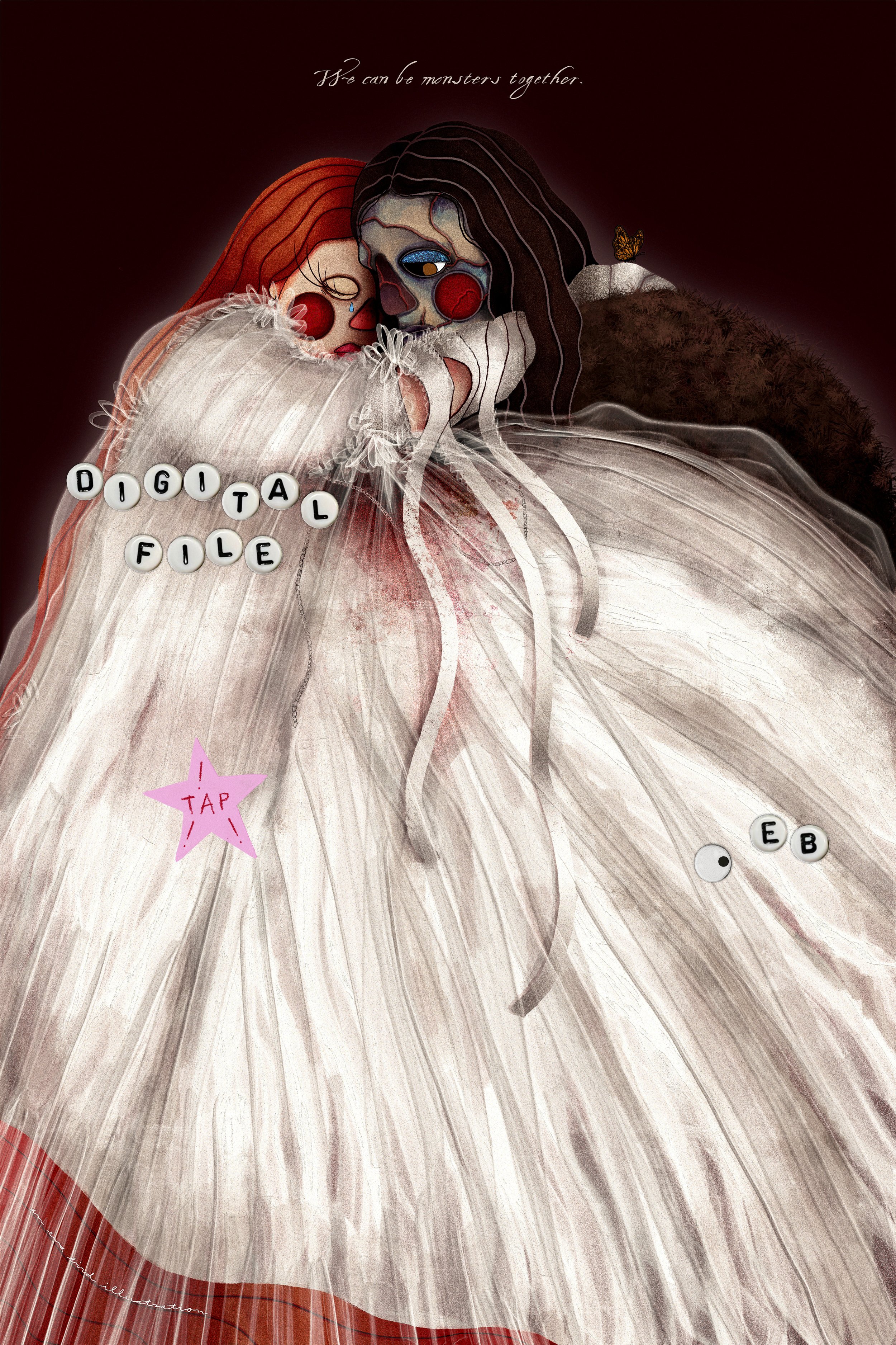 We Can Be Monsters Together (Digital File ONLY) 🫀