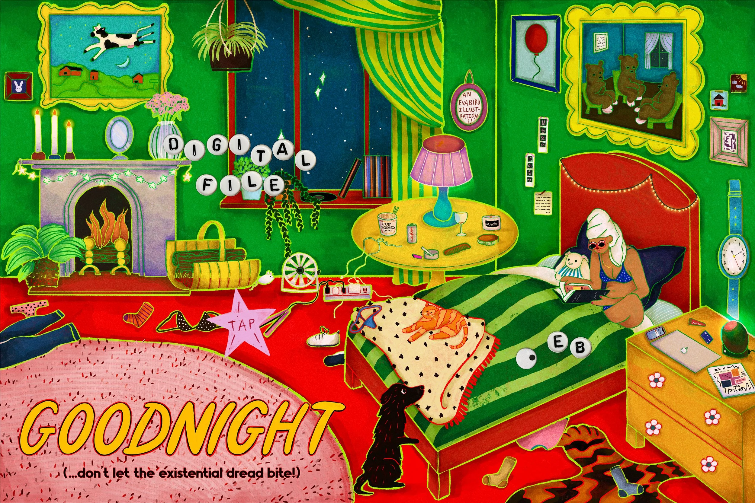 Goodnight! V3 (Digital File ONLY) 🐇