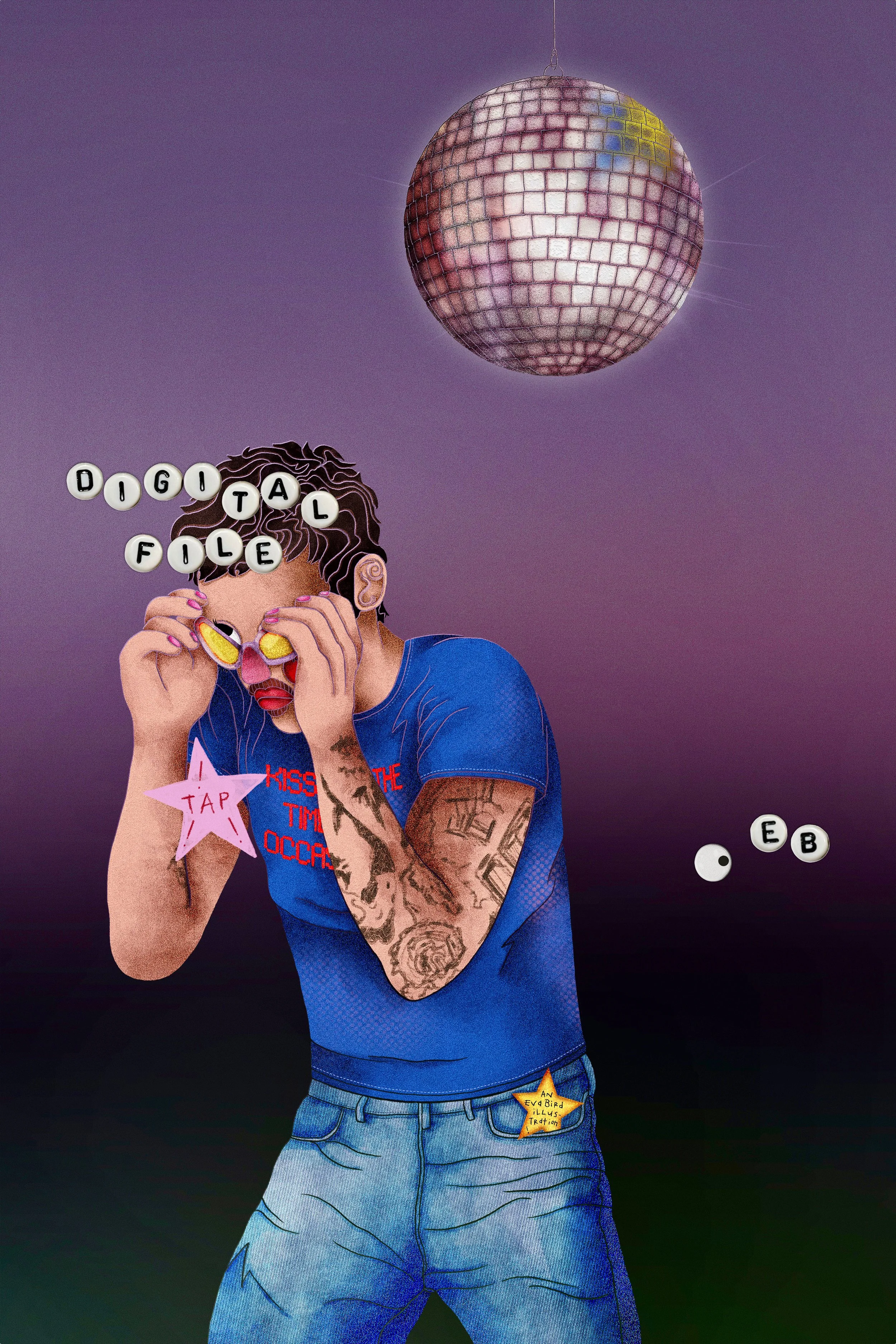 Kiss All The Time! (Digital File ONLY) 🪩