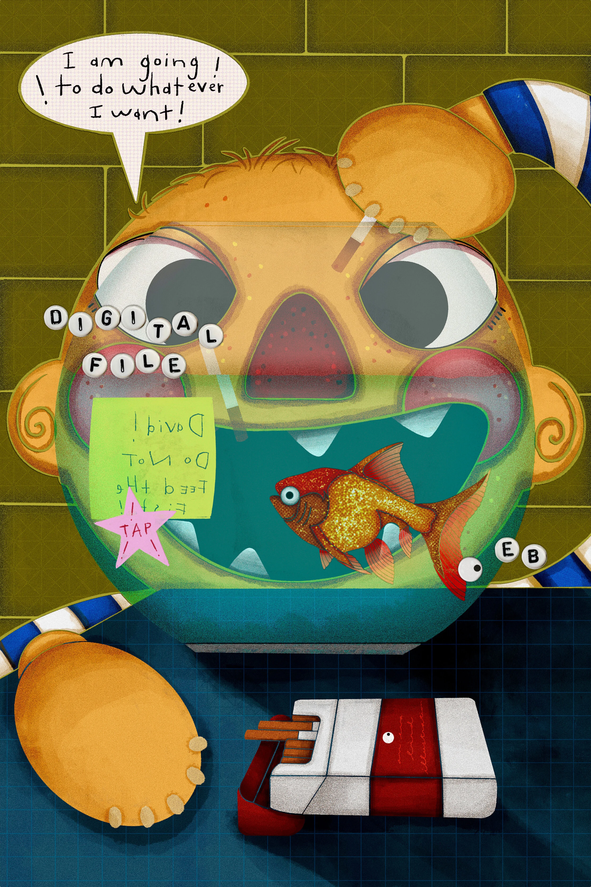 I Am Going to Do Whatever I Want to Do! (Digital File ONLY) 🚬