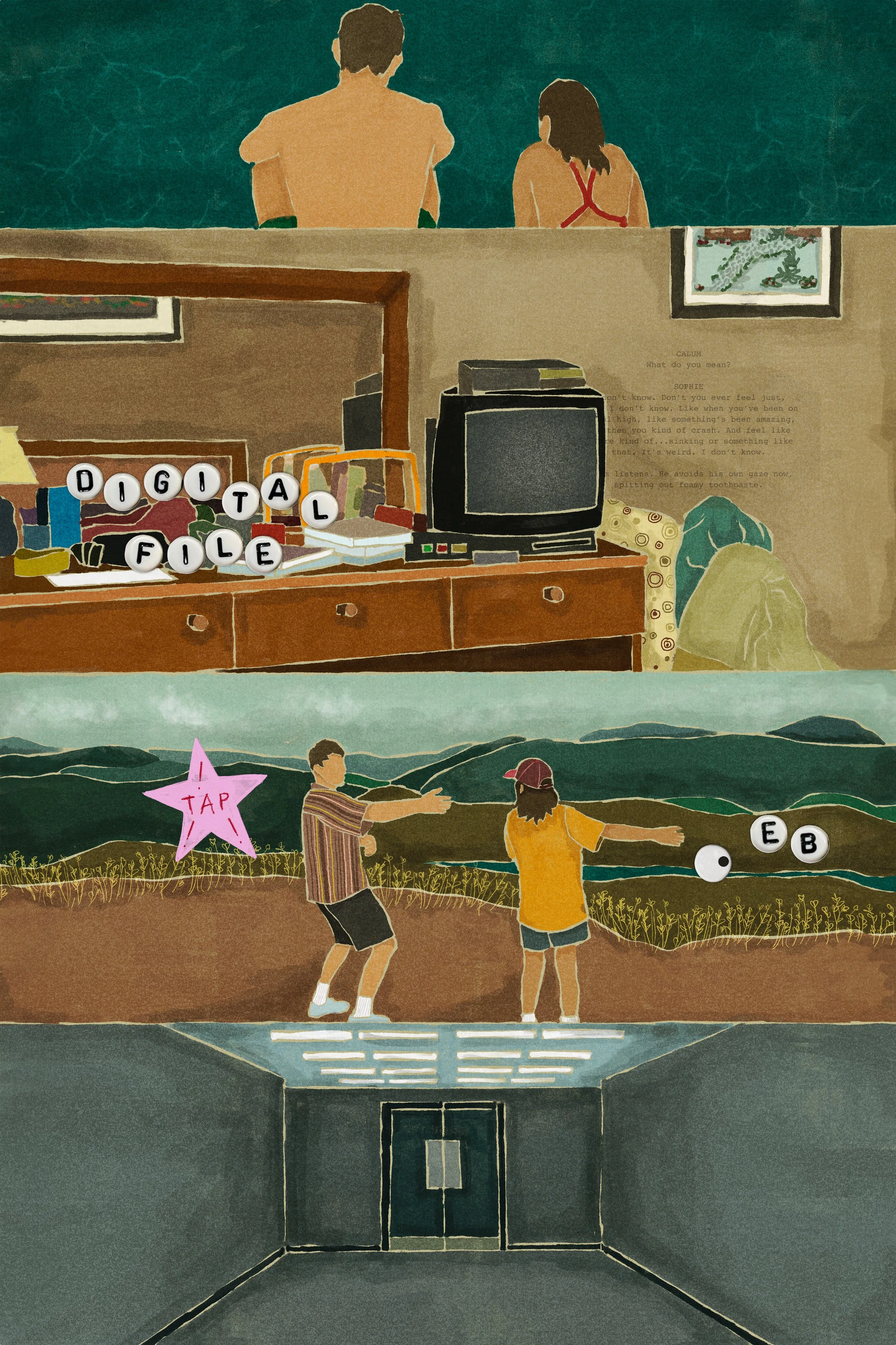 Aftersun - Illustration Only (Digital File ONLY) 📼