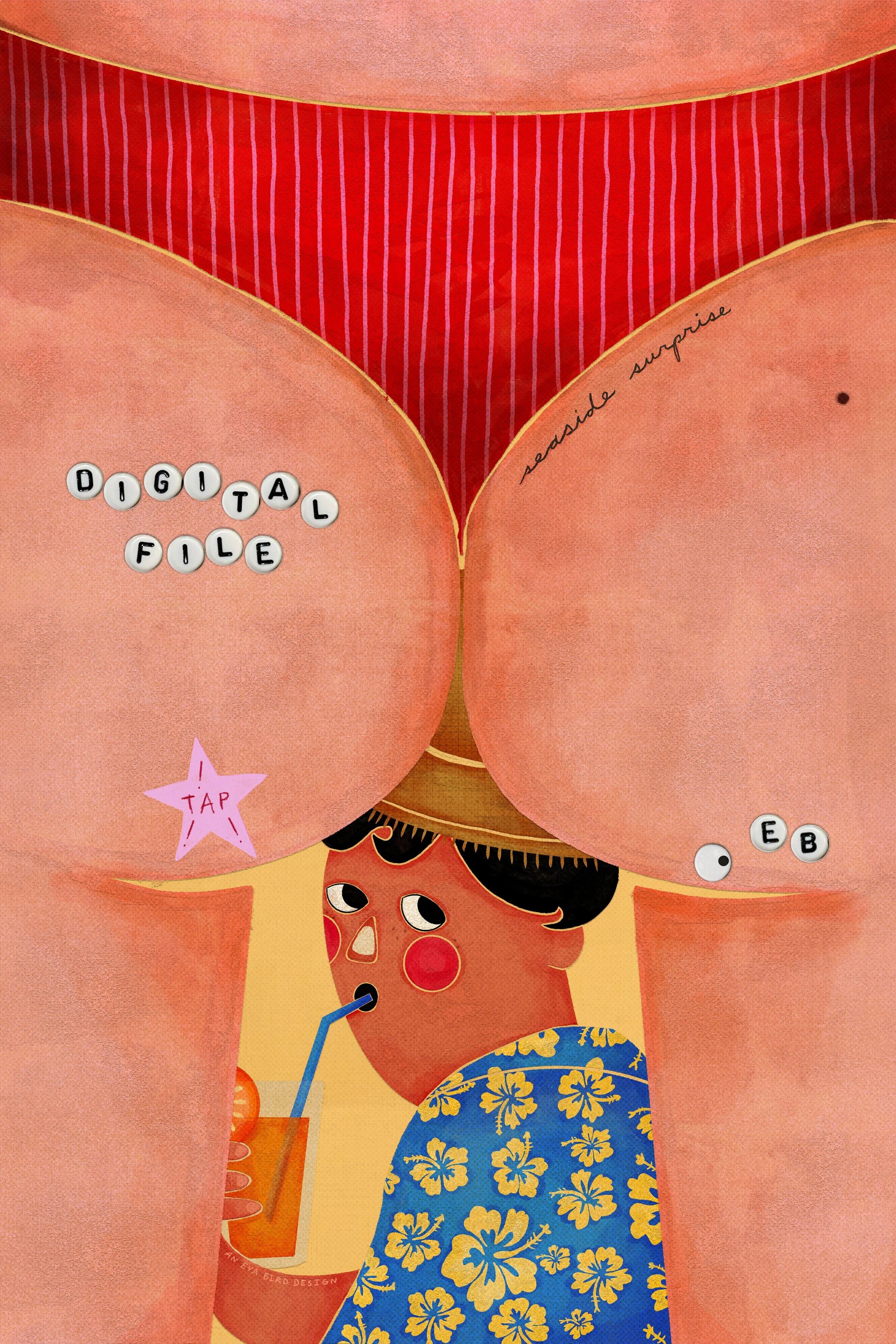 Seaside Surprise (Digital File ONLY) 👙