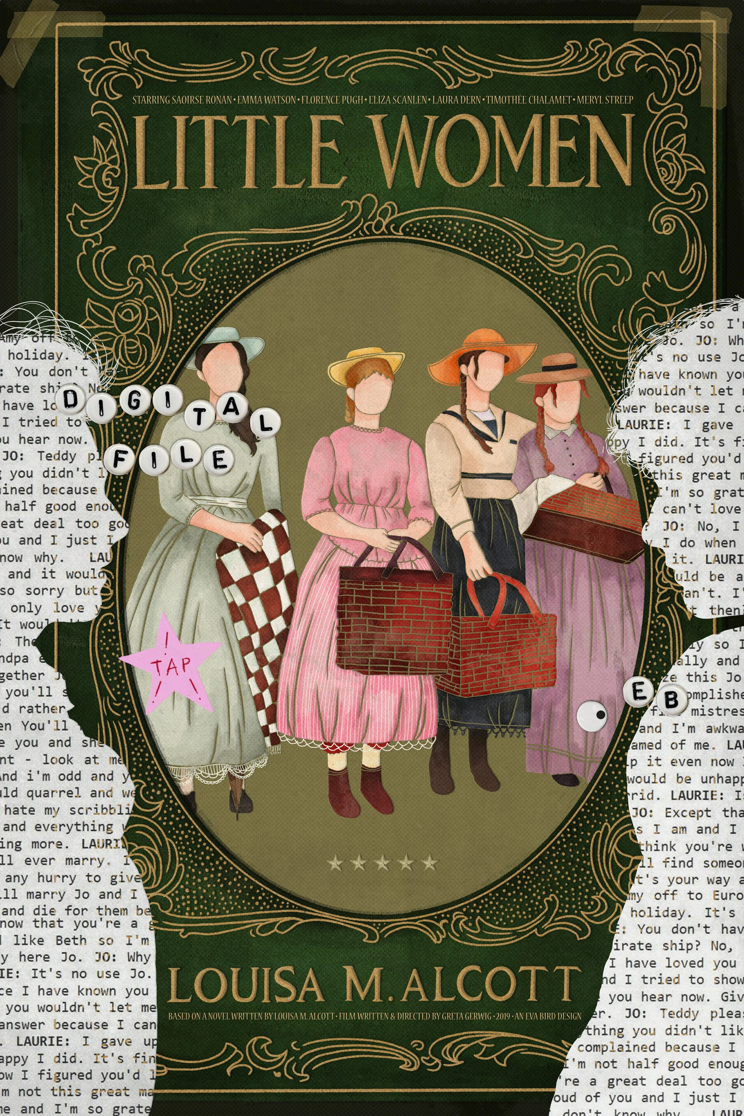 The Littlest of Women (Digital File ONLY) 🧺