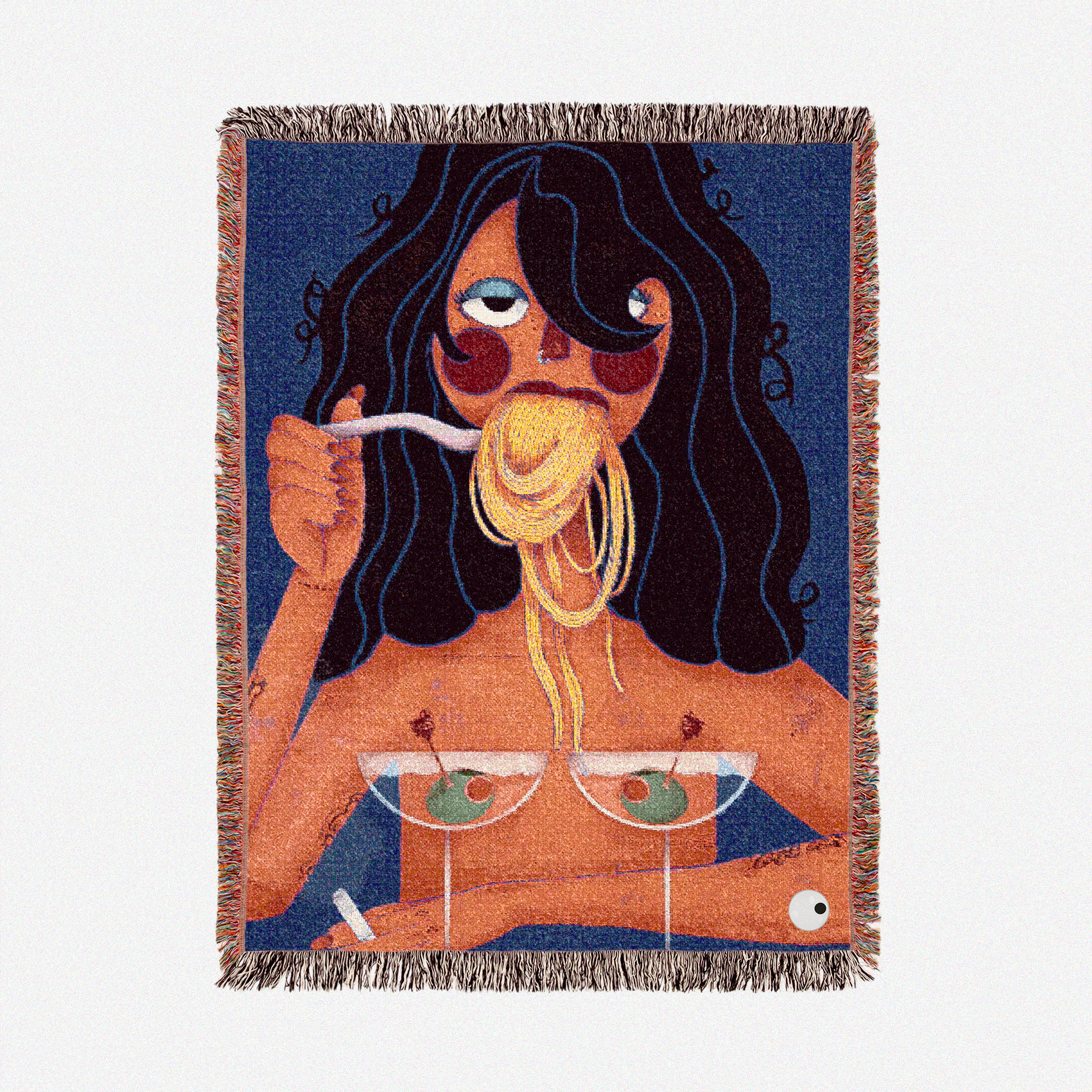 NOODS? Woven Blanket 🍜