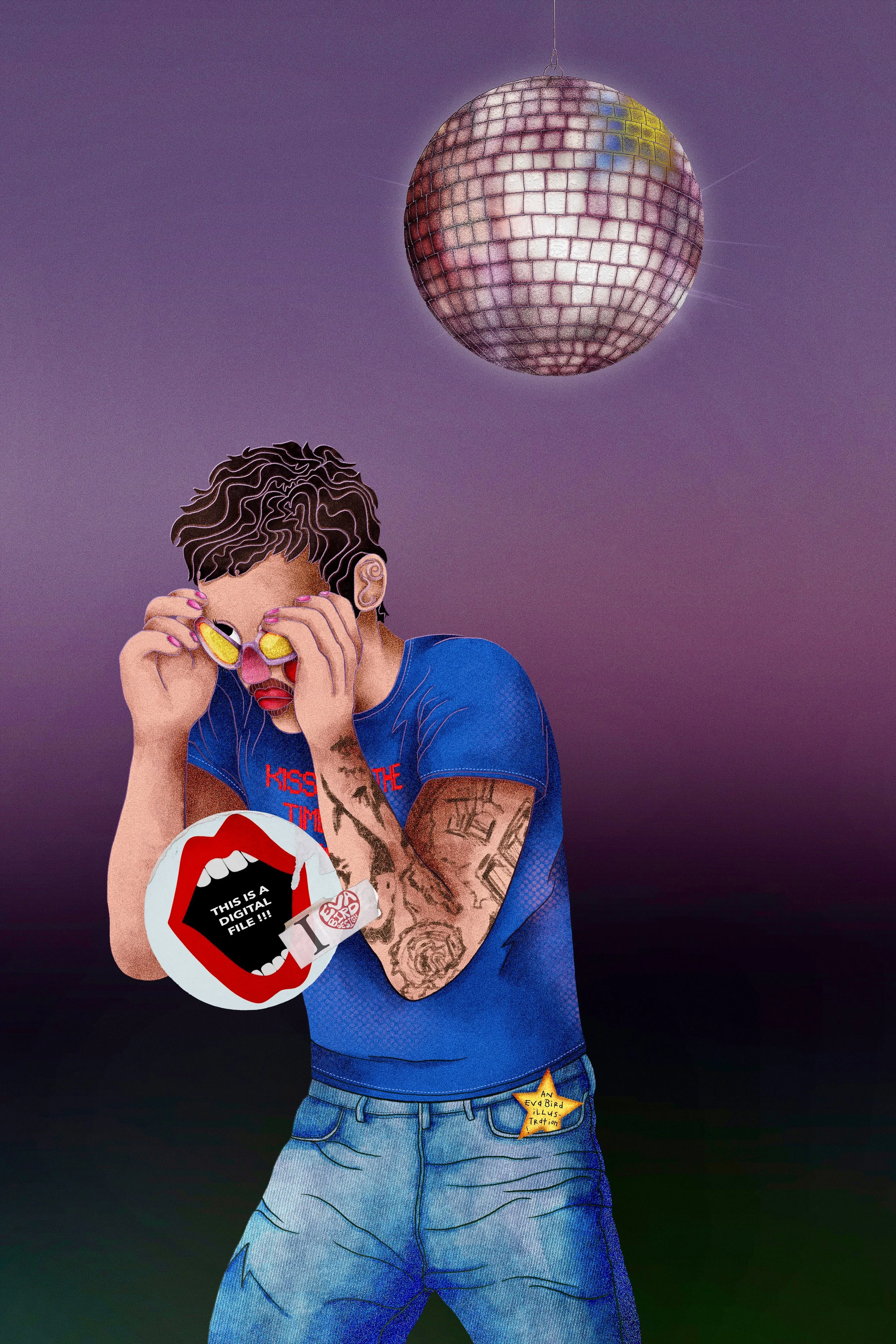 Kiss All The Time! (Digital File ONLY) 🪩