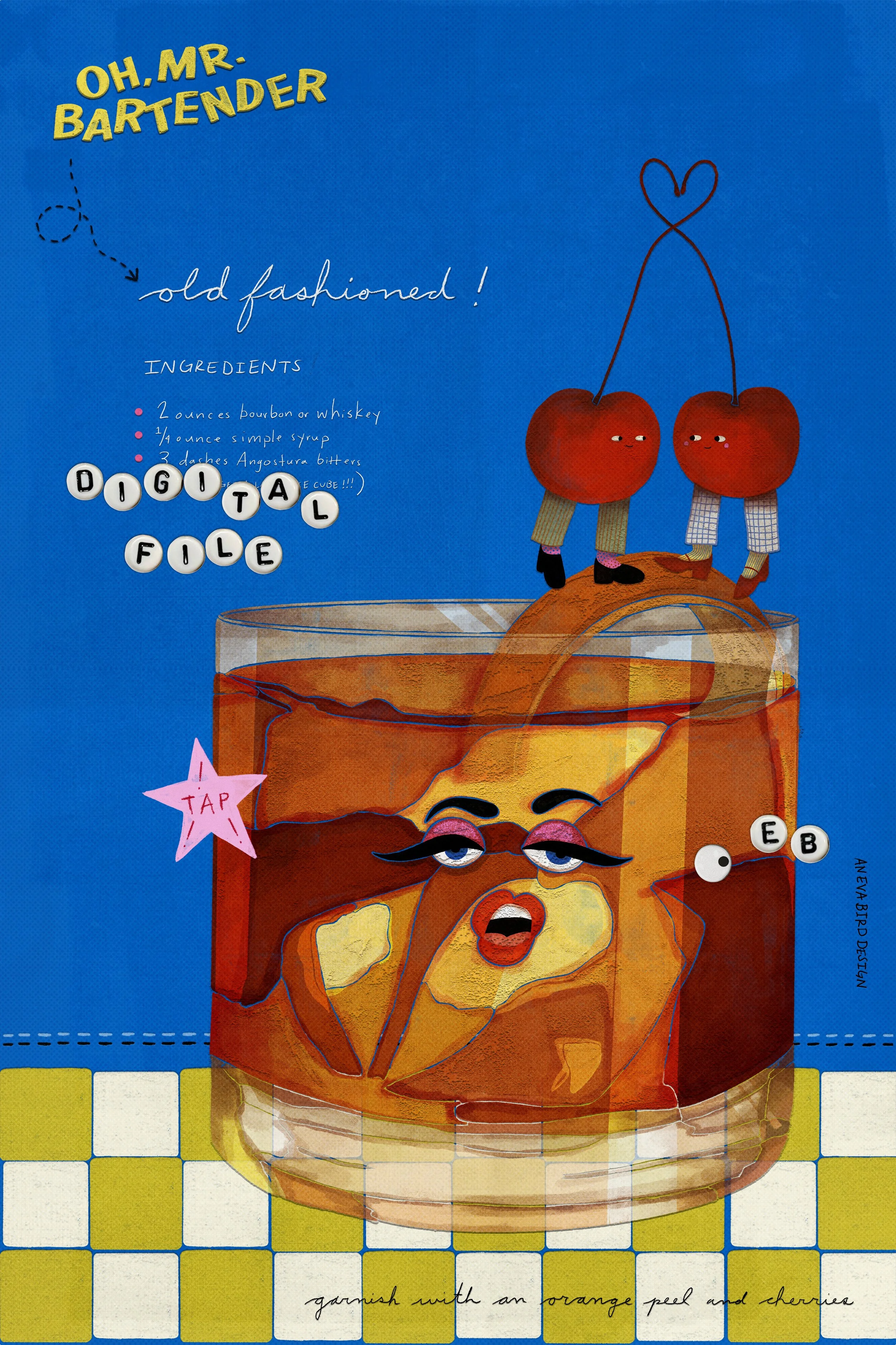 Old Fashioned (Digital File ONLY) 🍒