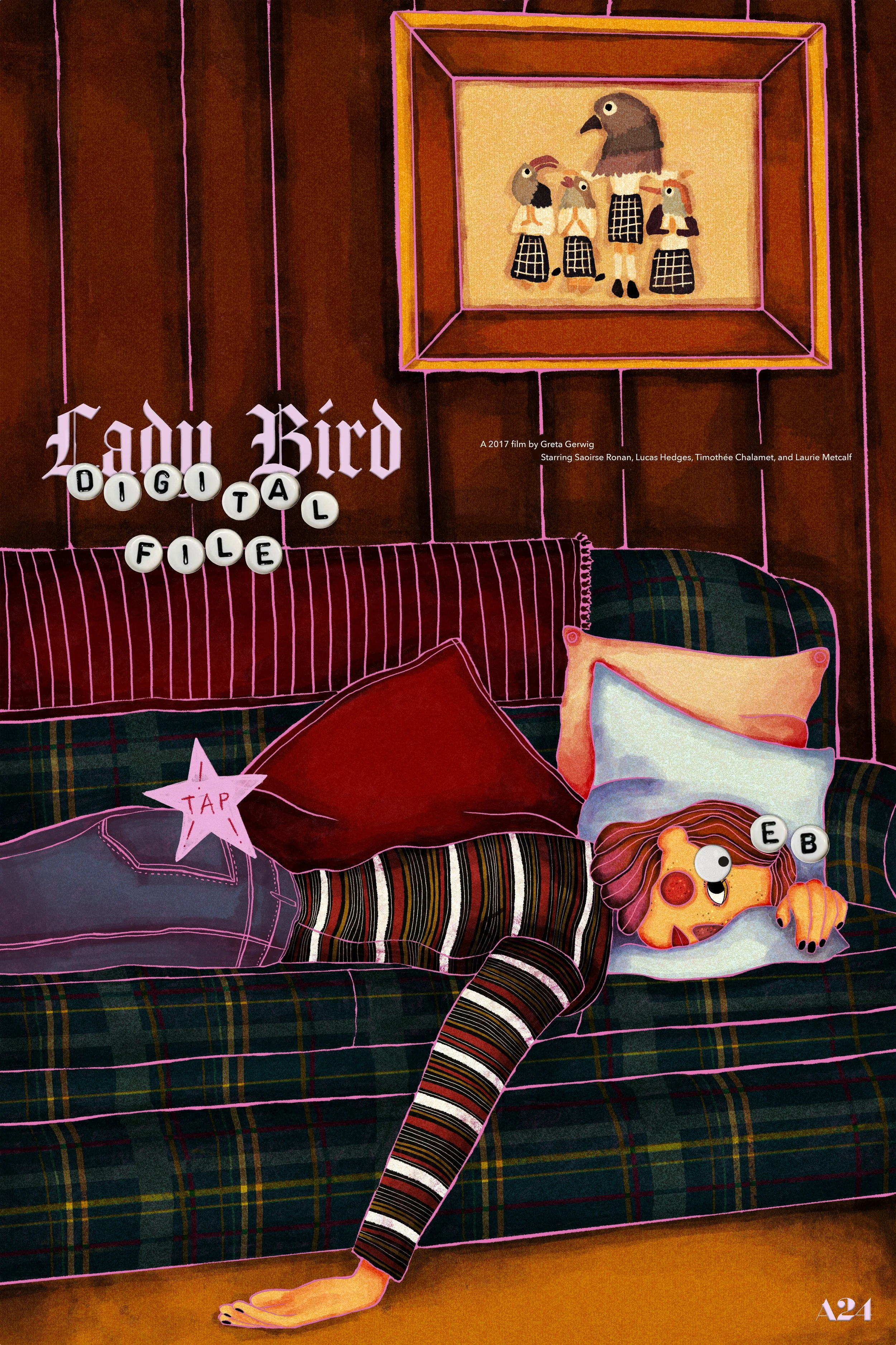 Lady Bird for President (Digital File ONLY) 🐦