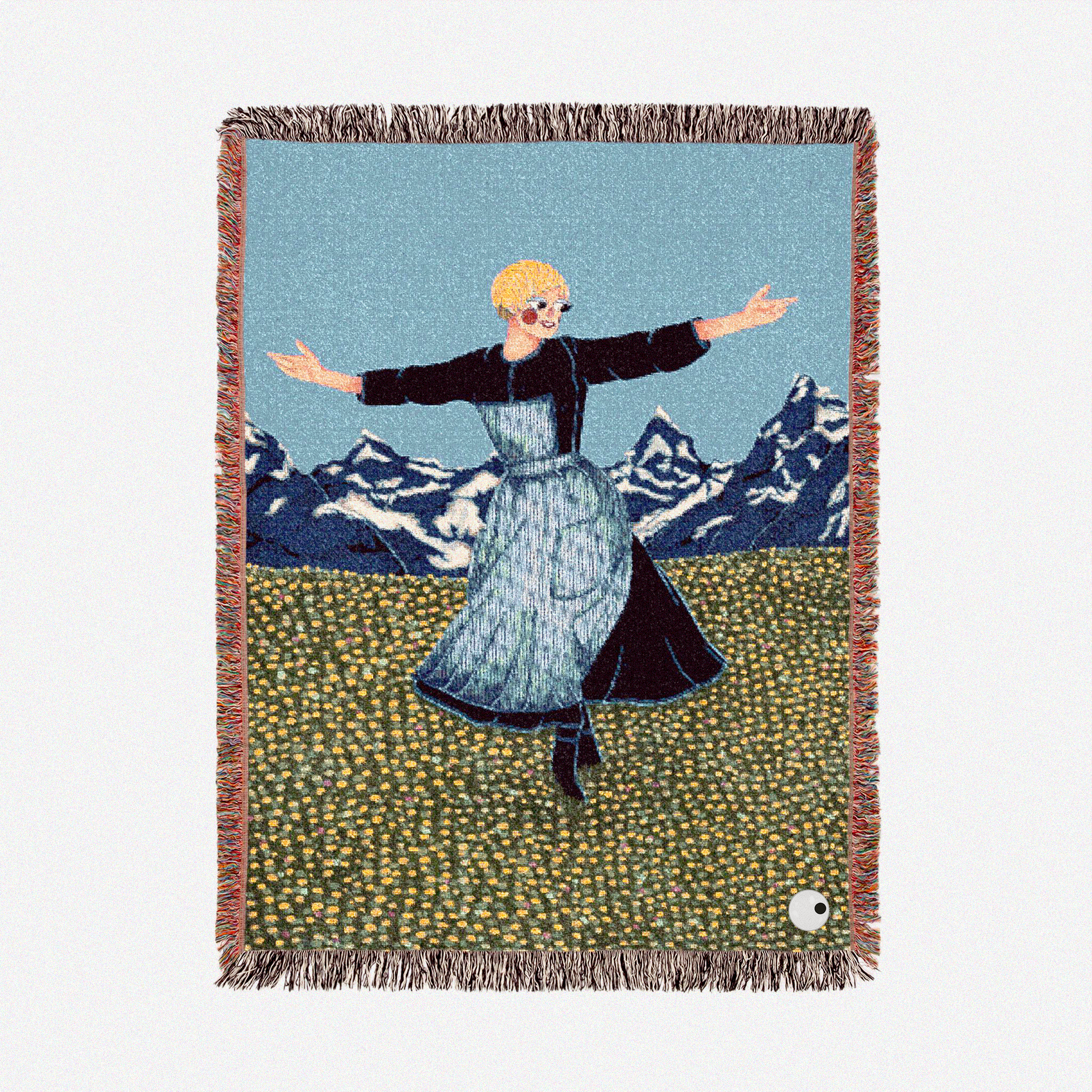 The Hills are Alive Woven Blanket 🎶