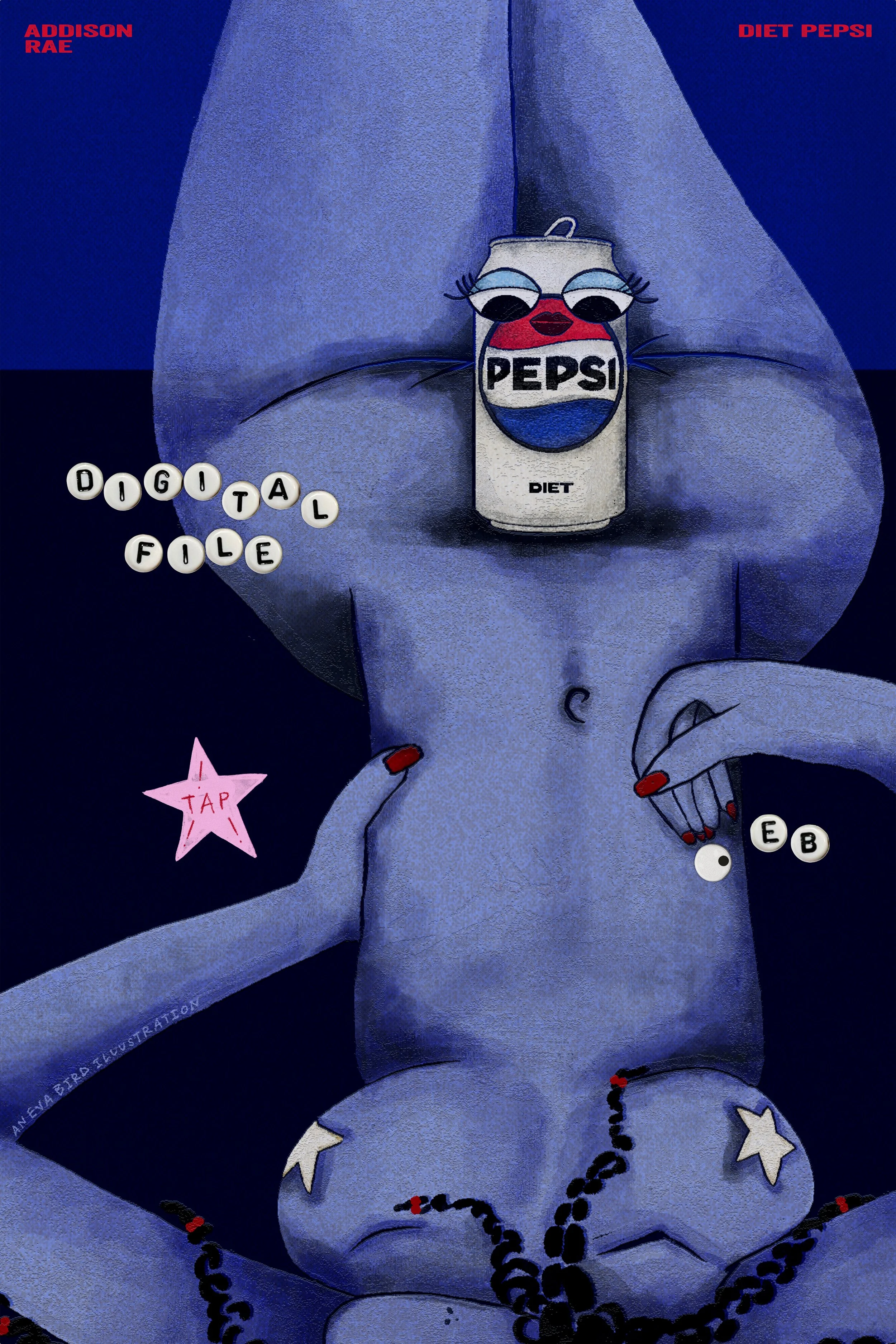 Diet Pepsi (Digital File ONLY)🥤