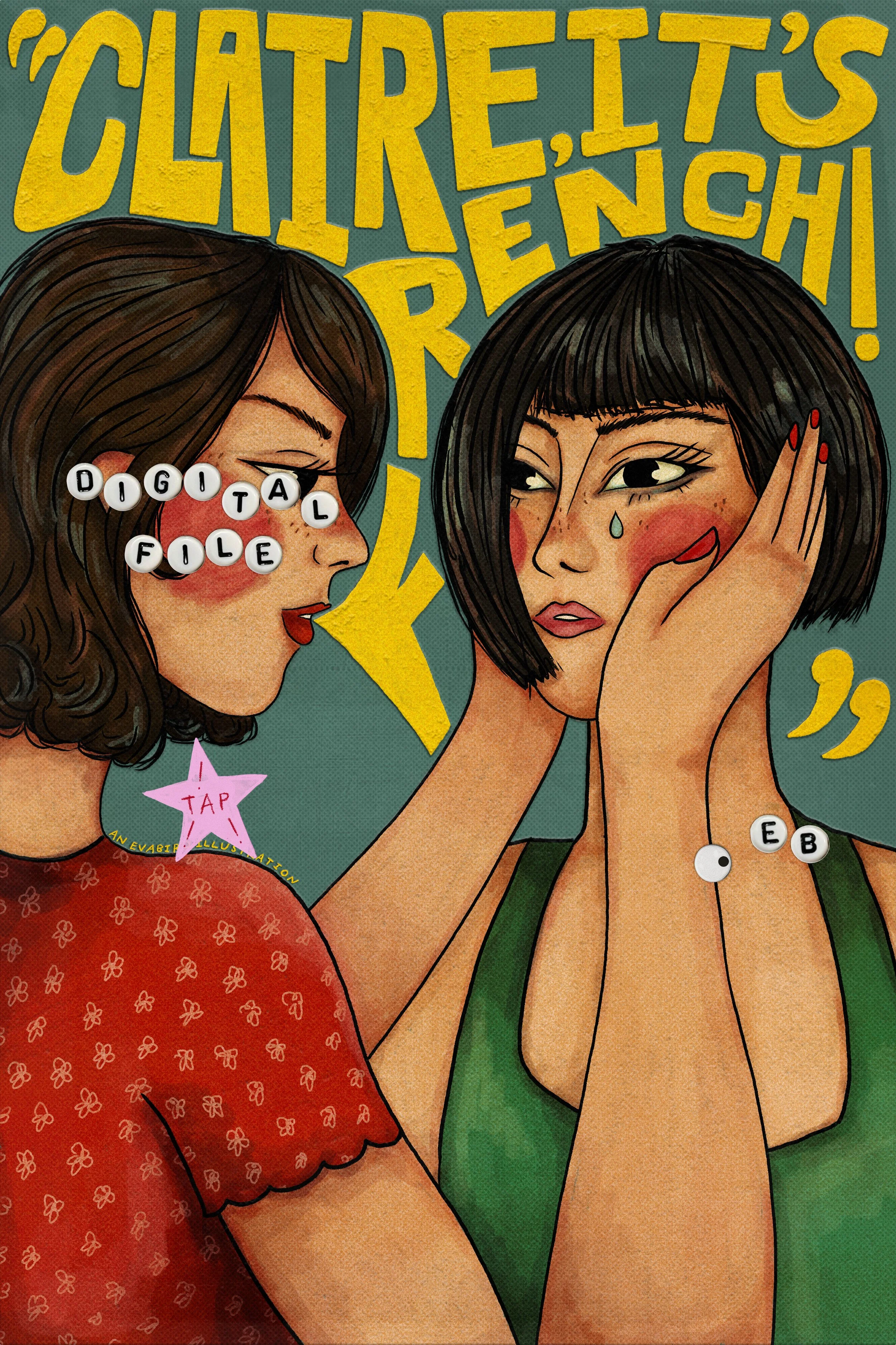 Claire, It's French! (Digital File ONLY) 🇫🇷