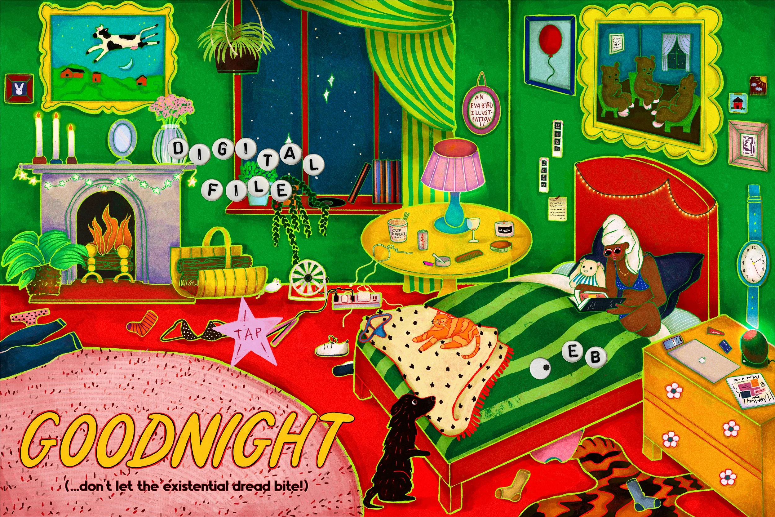 Goodnight! V2 (Digital File ONLY) 🐇