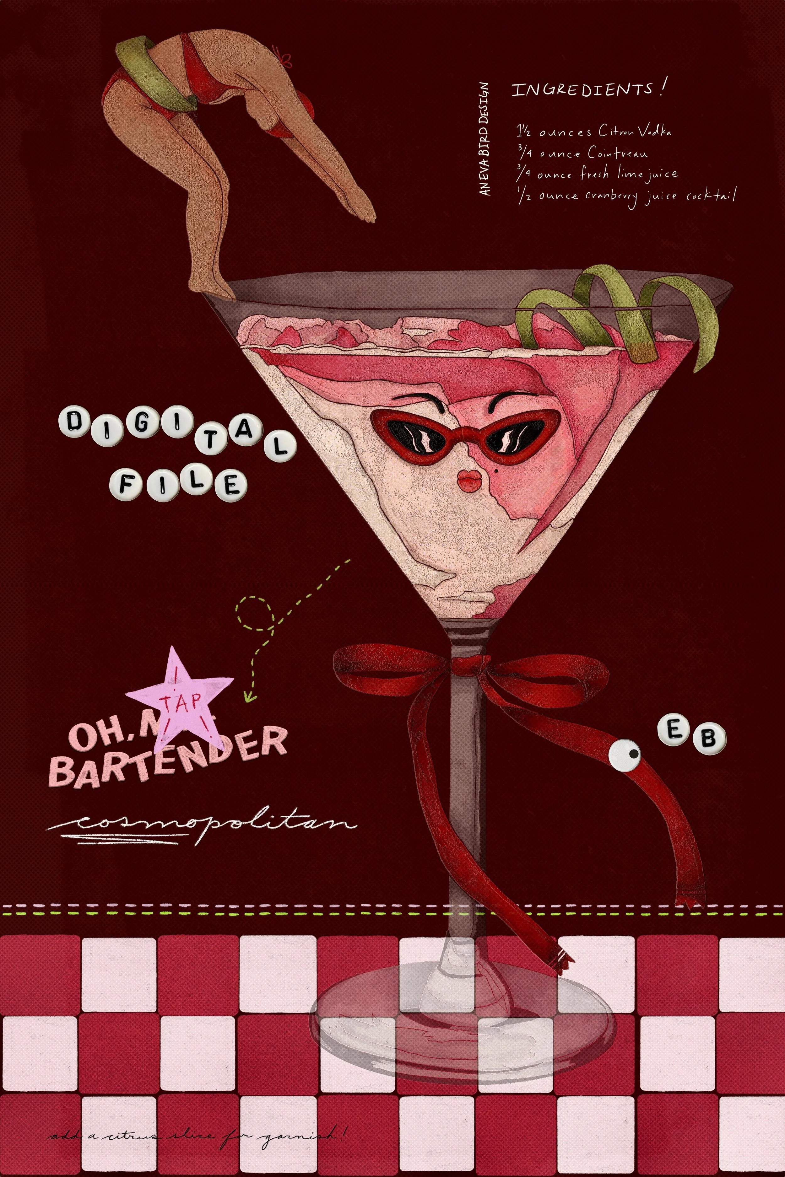 Cosmopolitan (Digital File ONLY) 🎀