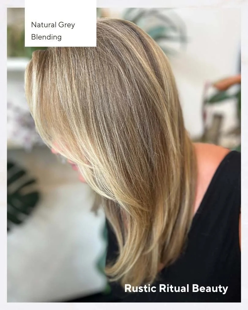 Low-maintenance, high-impact 🌿✨
Our lived-in color gives you that effortless, sun-kissed glow that grows out gracefully&mdash;because great hair should fit your life, not the other way around.
Ready to love your color for months, not weeks? Book you