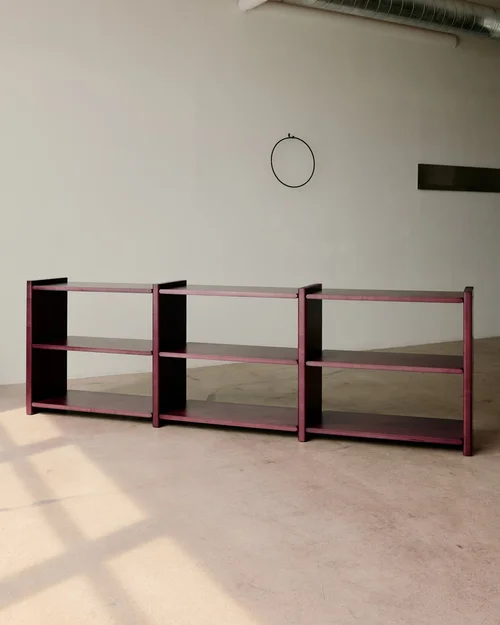 Mortise Shelving System by Juntos Projects