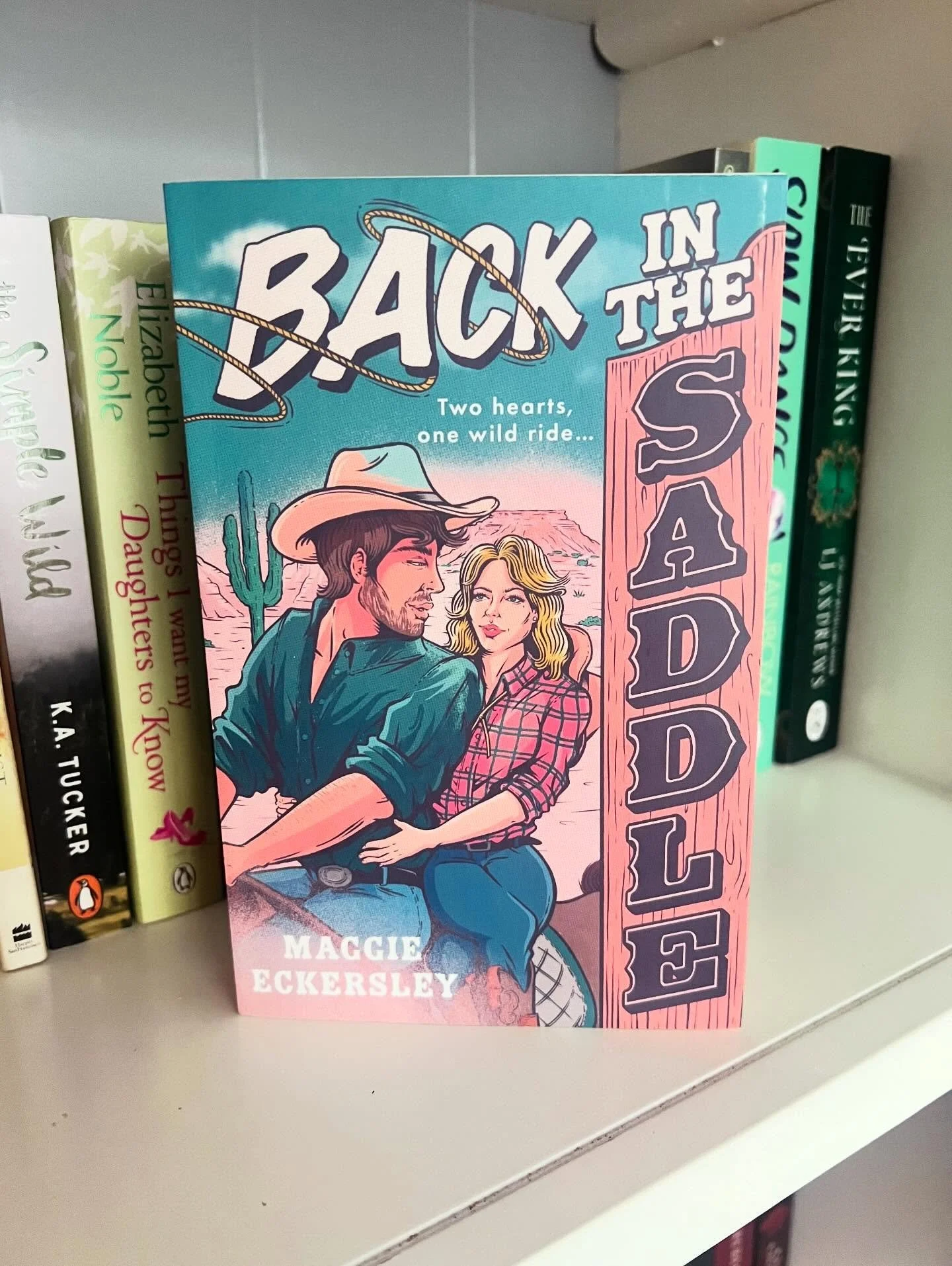 @eckersleywrites Look what arrived today! 
&nbsp;
If you&rsquo;re lucky to know Maggie, you already know she&rsquo;s one of the most supportive friends you could ask for, an incredible champion of fellow authors and a fabulous writer of cowboy romanc