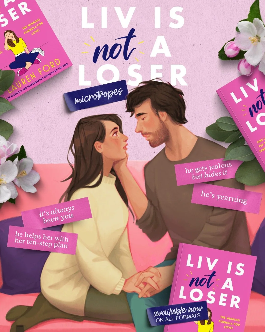 Microtrope Monday! 

What&rsquo;s a reverse microtrope you&rsquo;d like to read? 

Too many beds? 
Where&rsquo;s my husband? 
He takes care of her, but it makes her sick?
He wears her shirt to bed?

LIV IS NOT A LOSER is a best-friends-to-lovers roma