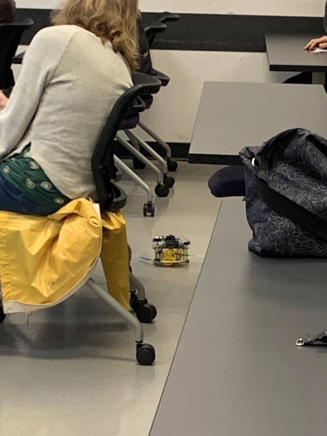 We had a visit from a special robotic guest!