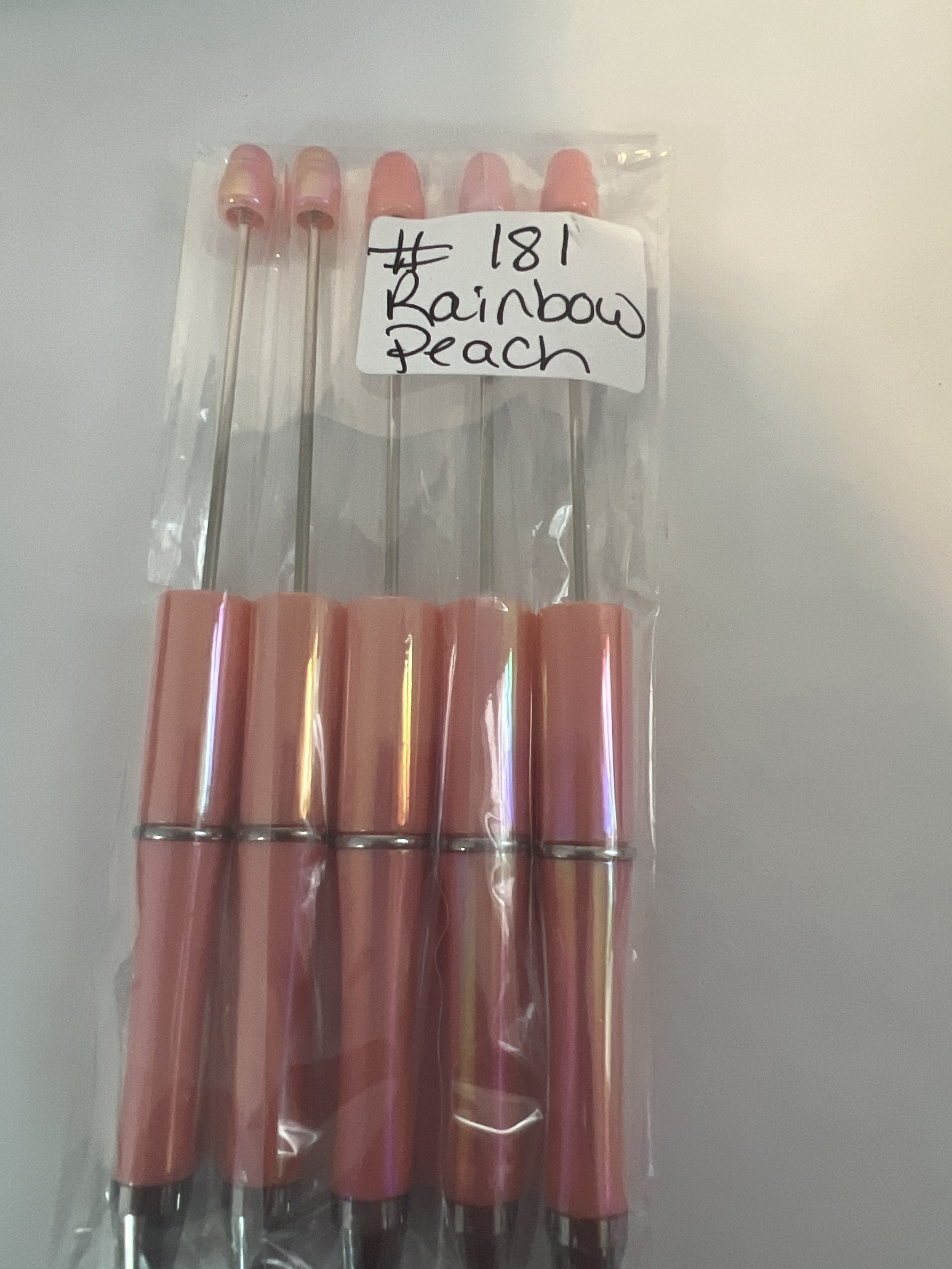 5 pcs Peach Rainbow (181)