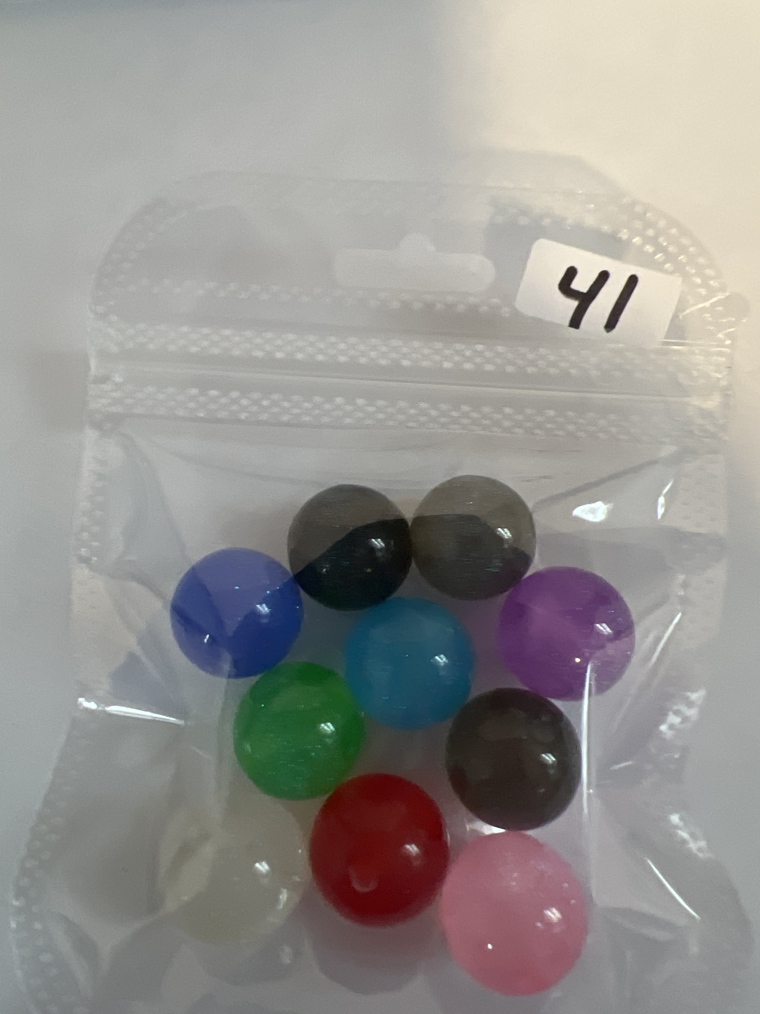 Glitter Beads 10 ct (41)