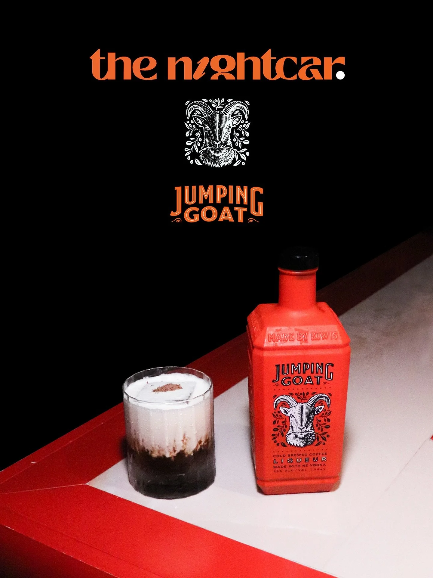 Get your energy fueled coffee-inspired creations to take your after-work ritual to the next level. The NightCar x Jumping Goat crafted a special range of coffee-inspired cocktails. Our Happy Hour begins now for you to try everyday from 5 - 7pm ☕️