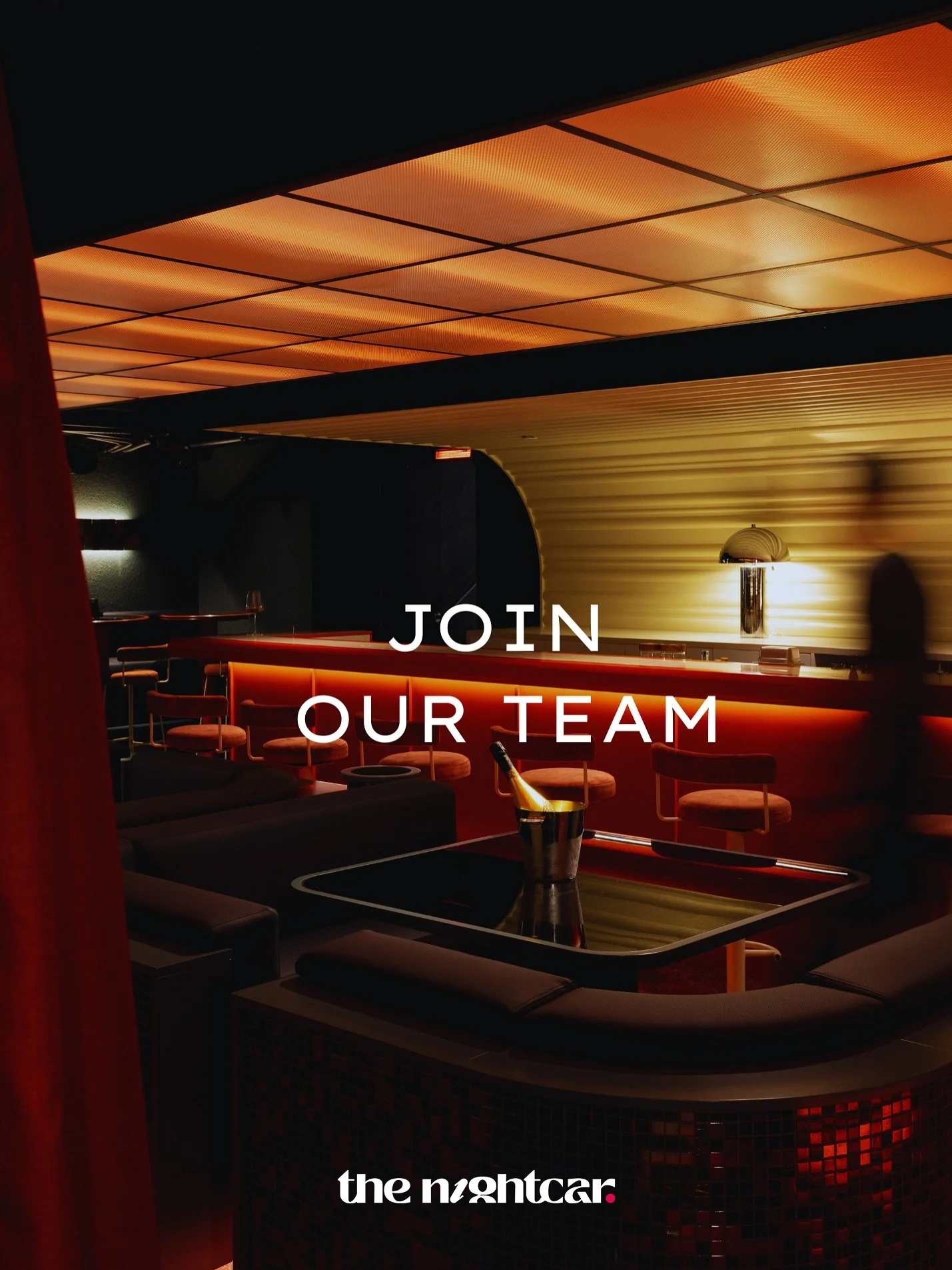We are hiring Bar Manager to join our team at The NightCar

If you are interested please send us your CV to patsa@thenightcar.com