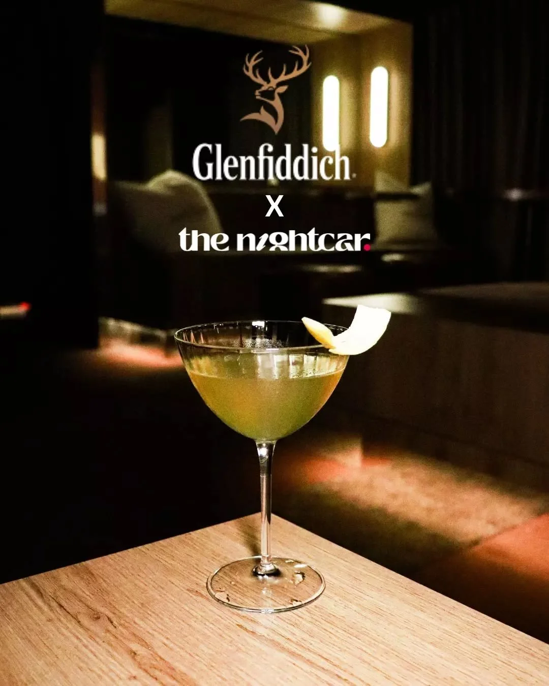 Introducing the Glenfiddich x The Nightcar cocktail collaboration. Four creations, each a journey through flavor, memory, and midnight.