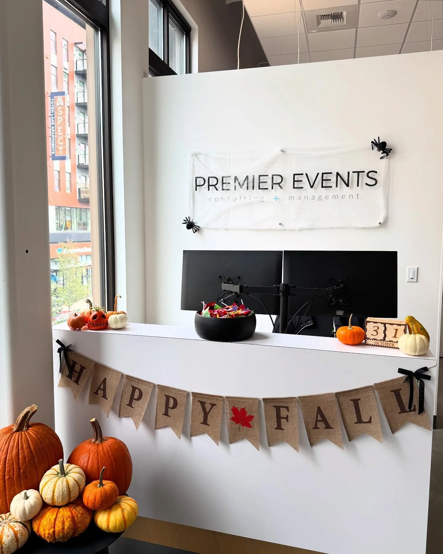 Spooky season at Premier Events! 

Our team celebrated Halloween a little early with an epic costume contest and, of course, some super tasty snacks! We voted for the best outfit and had a fang-tastic time bonding with our crew 🎃✨
 &nbsp; &nbsp; &nb