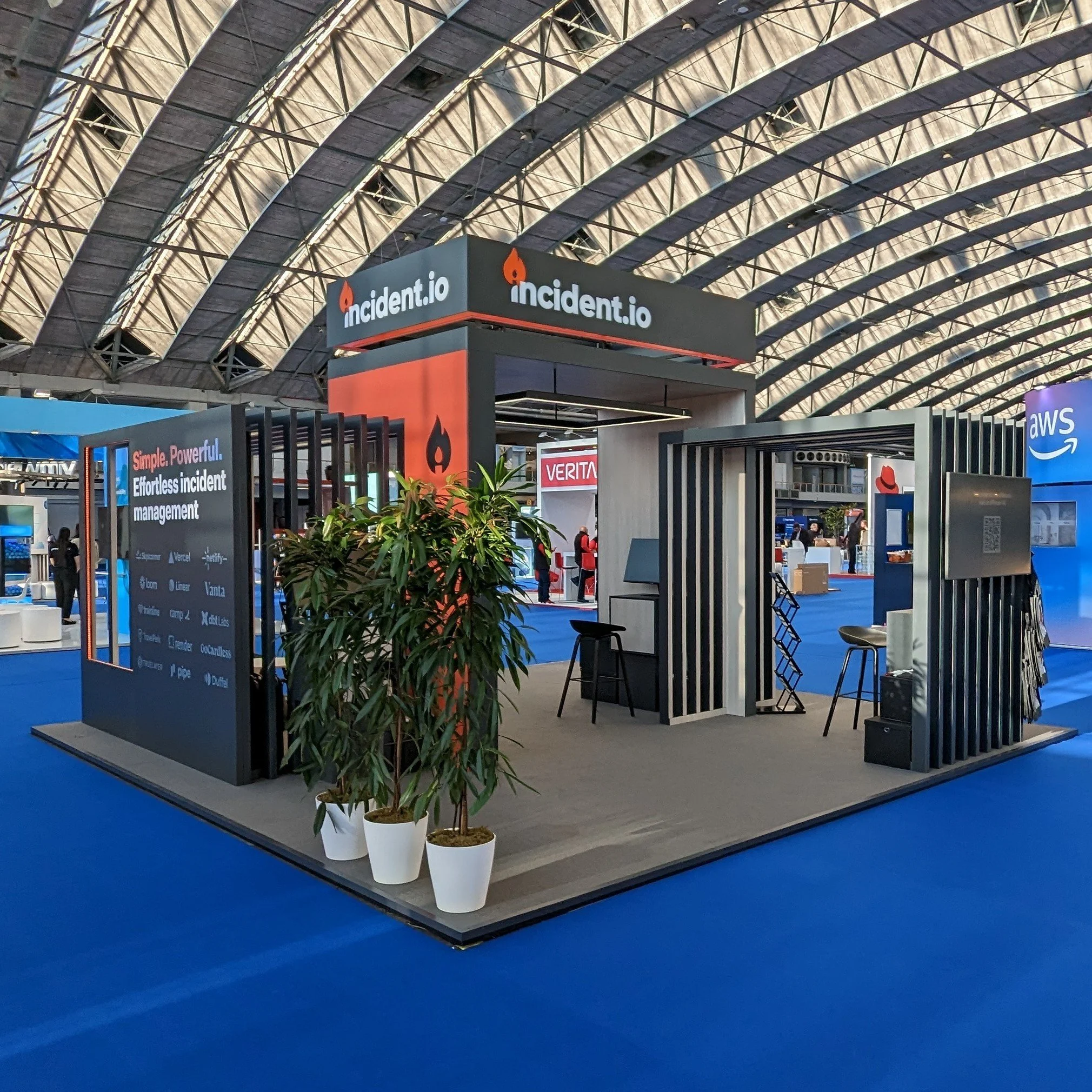 incident.io Tradeshow Booth
