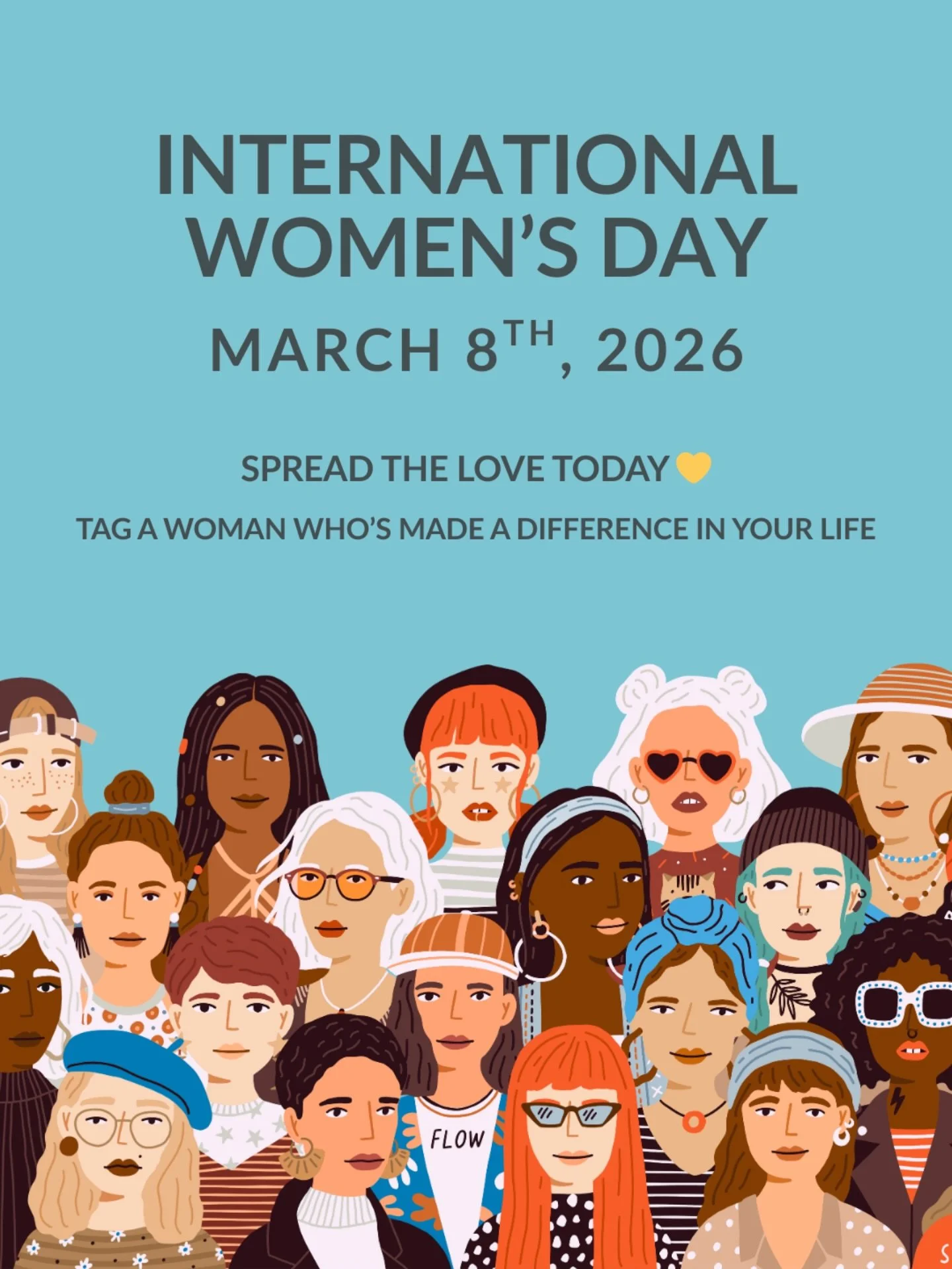 Today we celebrate the strength, resilience, brilliance, and heart of women everywhere!

From the women who raised us, to the ones who stand beside us, the ones breaking barriers and creating space for others &mdash; your impact matters more than you