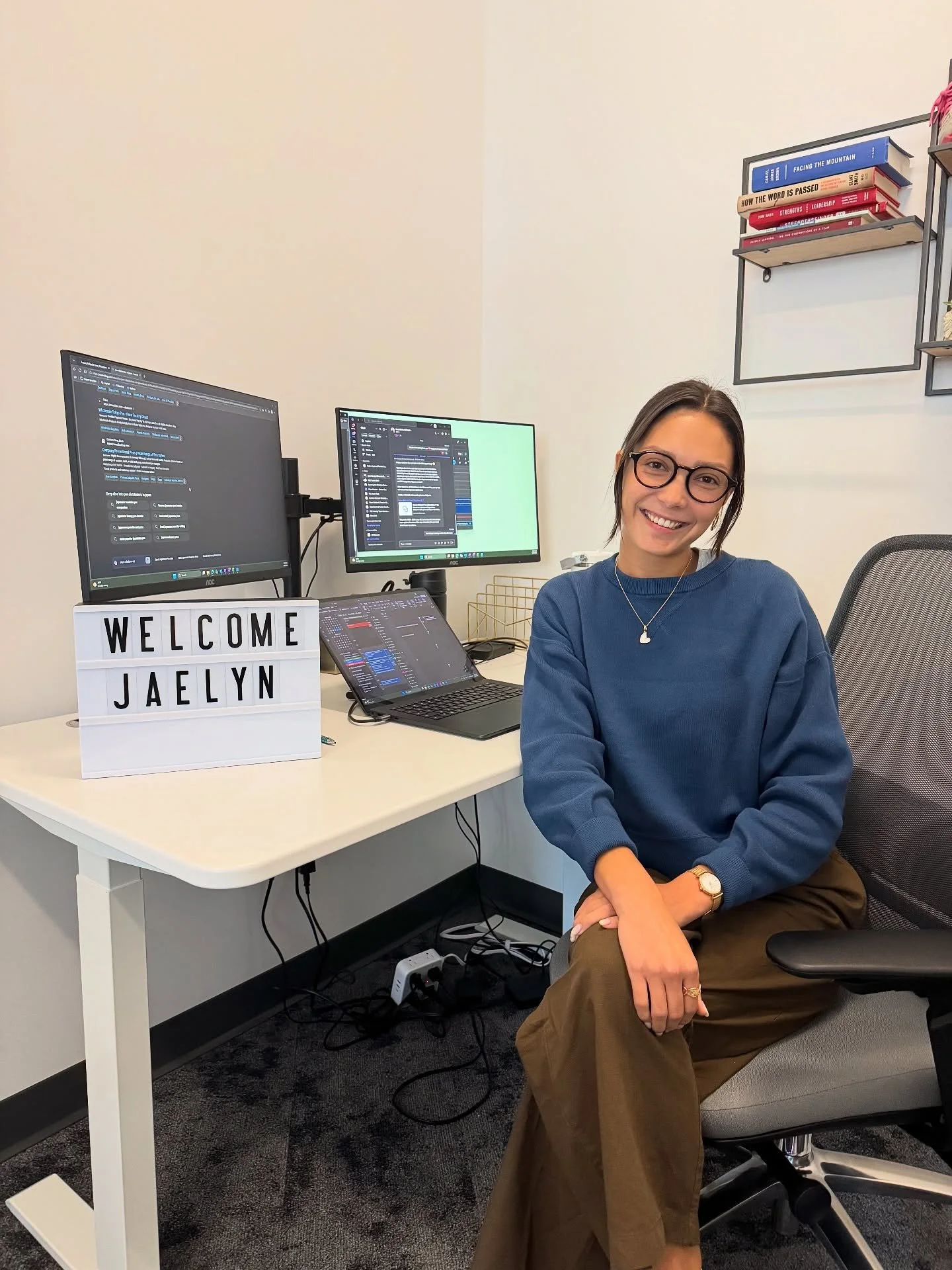 Welcome back to the PEC team, Jaelyn ✨&nbsp;
&nbsp;
Jaelyn first joined us as an intern 8 years ago, and now she&rsquo;s back as an Operations + Event Manager. We&rsquo;re so lucky to have you and can&rsquo;t wait to see the impact you make 💛
&nbsp;