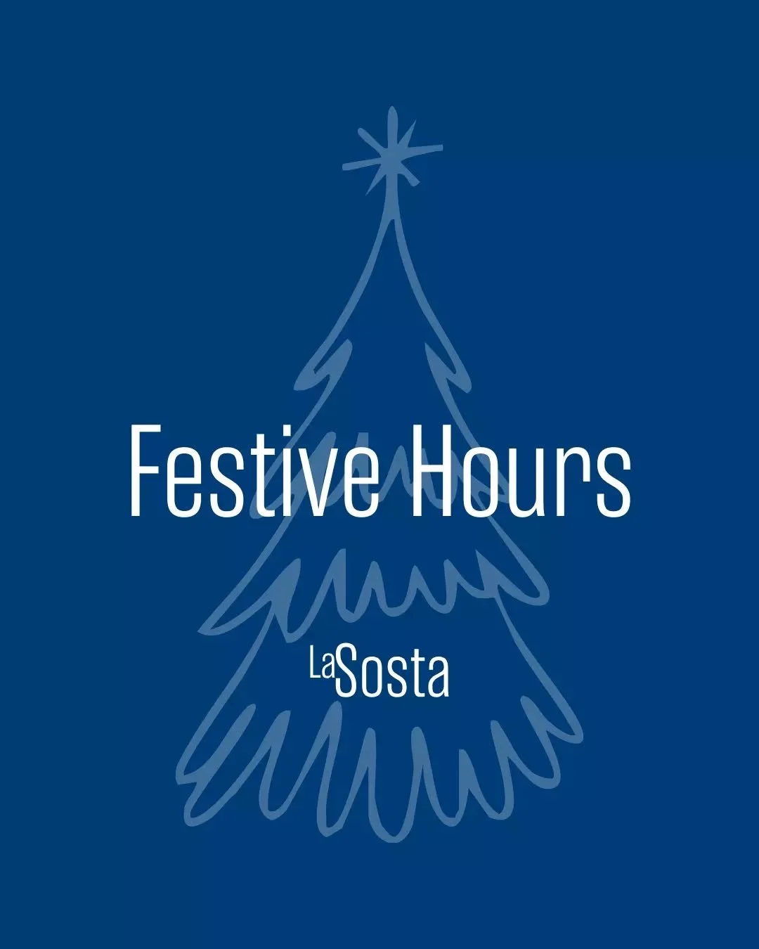The festive season is in full swing and our doors are open for long lunches, Christmas feasts and New Year celebrations 🎄

Swipe for our holiday hours and start planning your Chrissy and NYE at La Sosta.

See you on the terrace 🥂