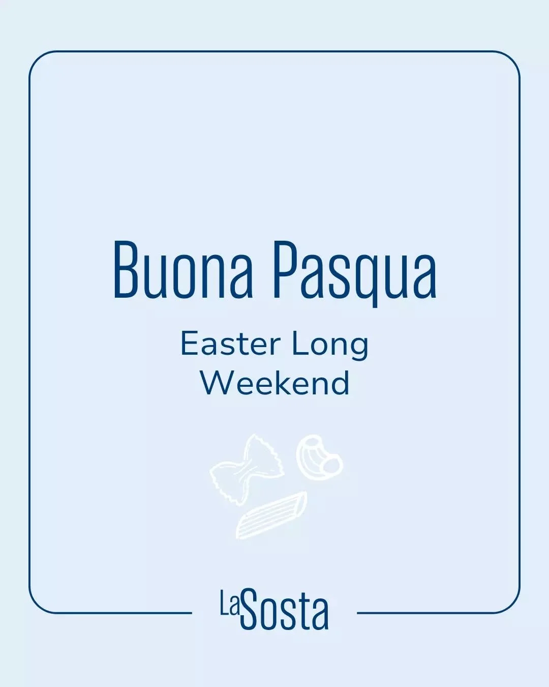Pasqua at La Sosta 🐰

Pasta on the table, vino in your glass and a little amore in every bite.
Gather the familia and stop over in Fremantle this Easter 🍷