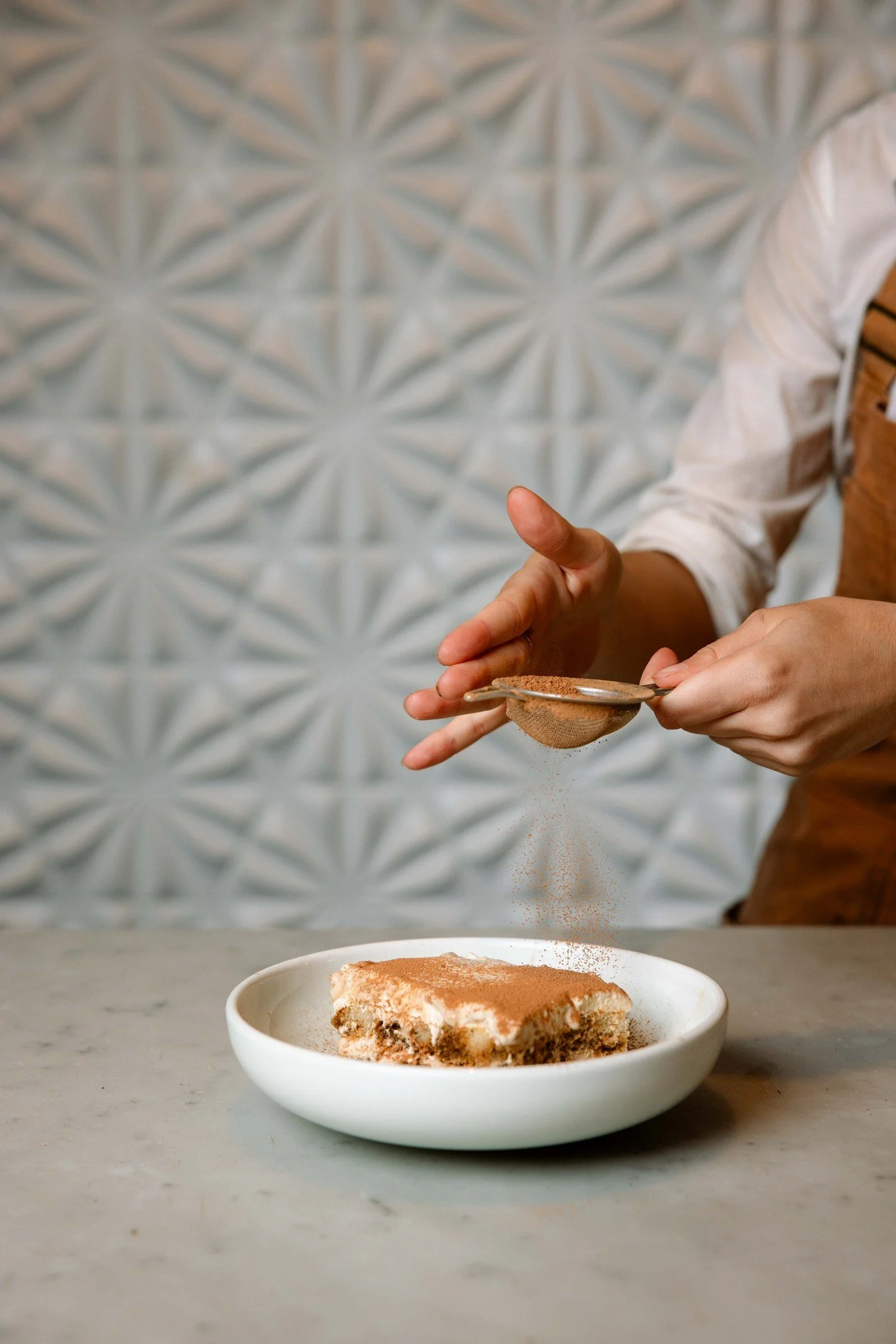 Our tiramisu, made the traditional way. Rich and creamy.