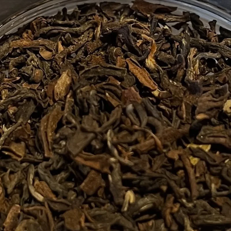 This is organic Indian Sinegell Darjeeling tea. Come and drink it on Sunday, Oct. 12 at 4pm during our
FINE LOOSE-LEAF TEA TASTING with @carltond 

Space is limited to sign up on our website to reserve your spot for this very special event.