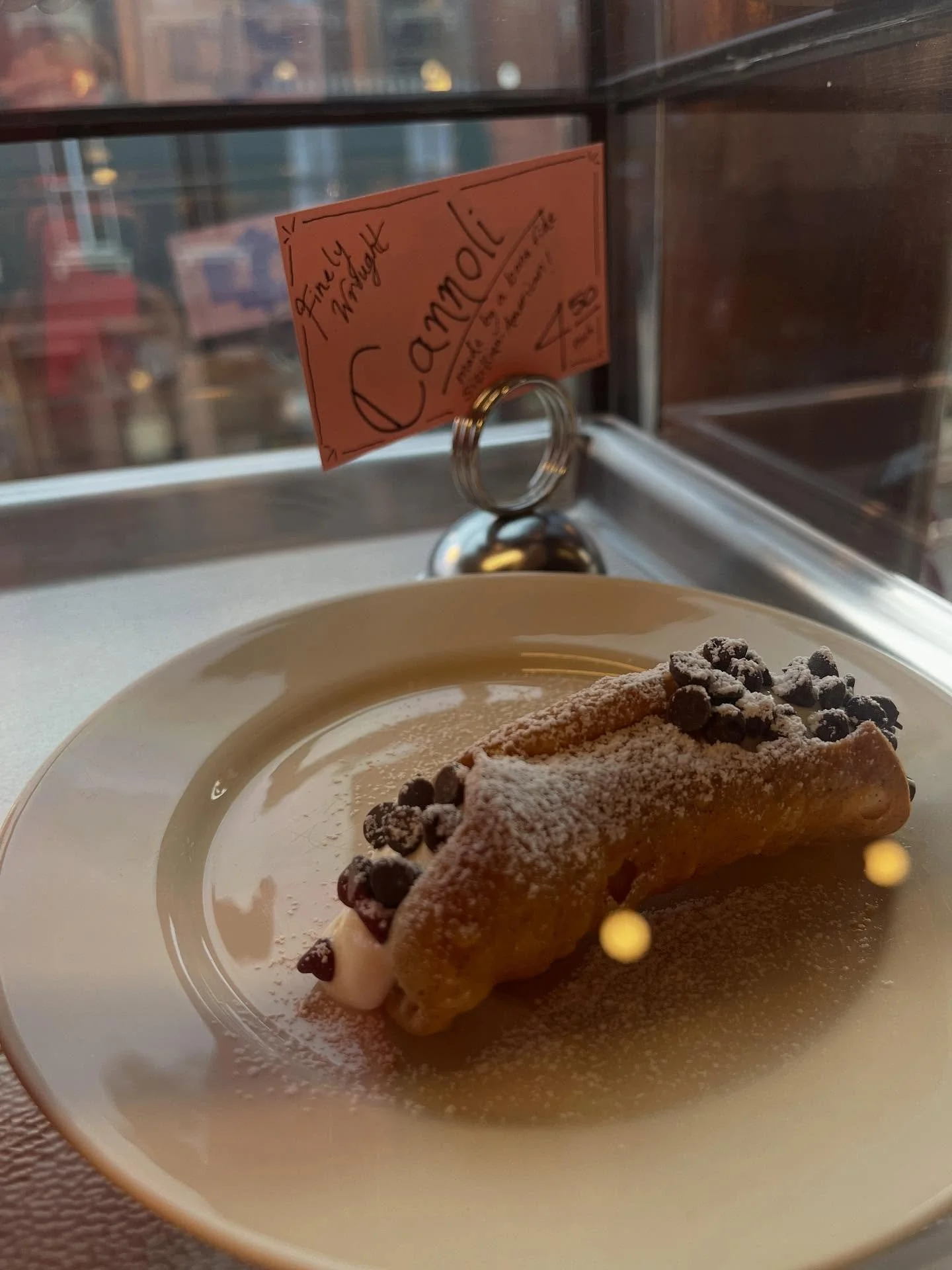 New at Stonykill! *finely wrought* CANNOLI 
Locally made&mdash;assembled right here to-order.
You will like it.