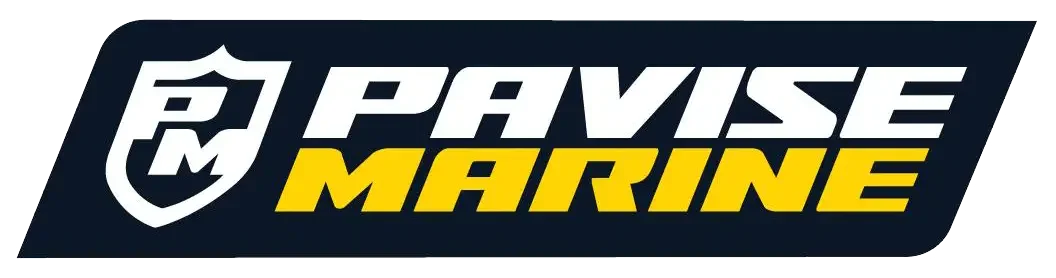 Logo with a shield and the letters 'FM' on it, followed by the words 'PRAISE MARINE' in bold yellow and white text.