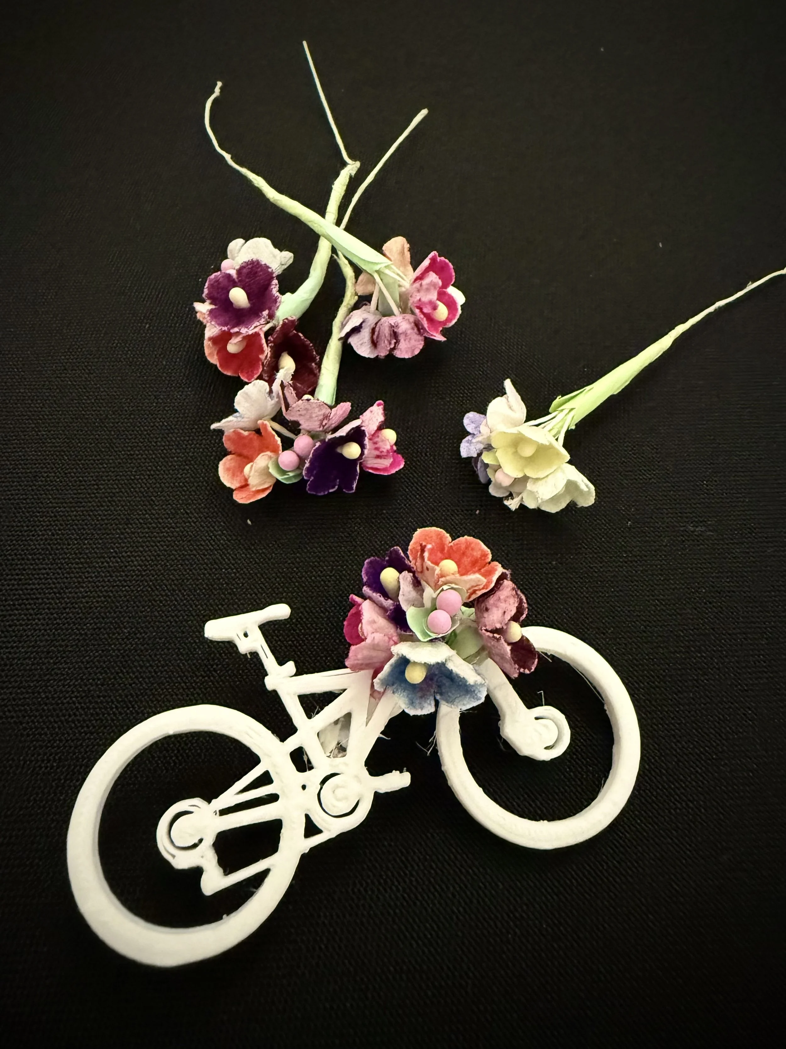 Ofrenda Blossoms for Ghost Bikes