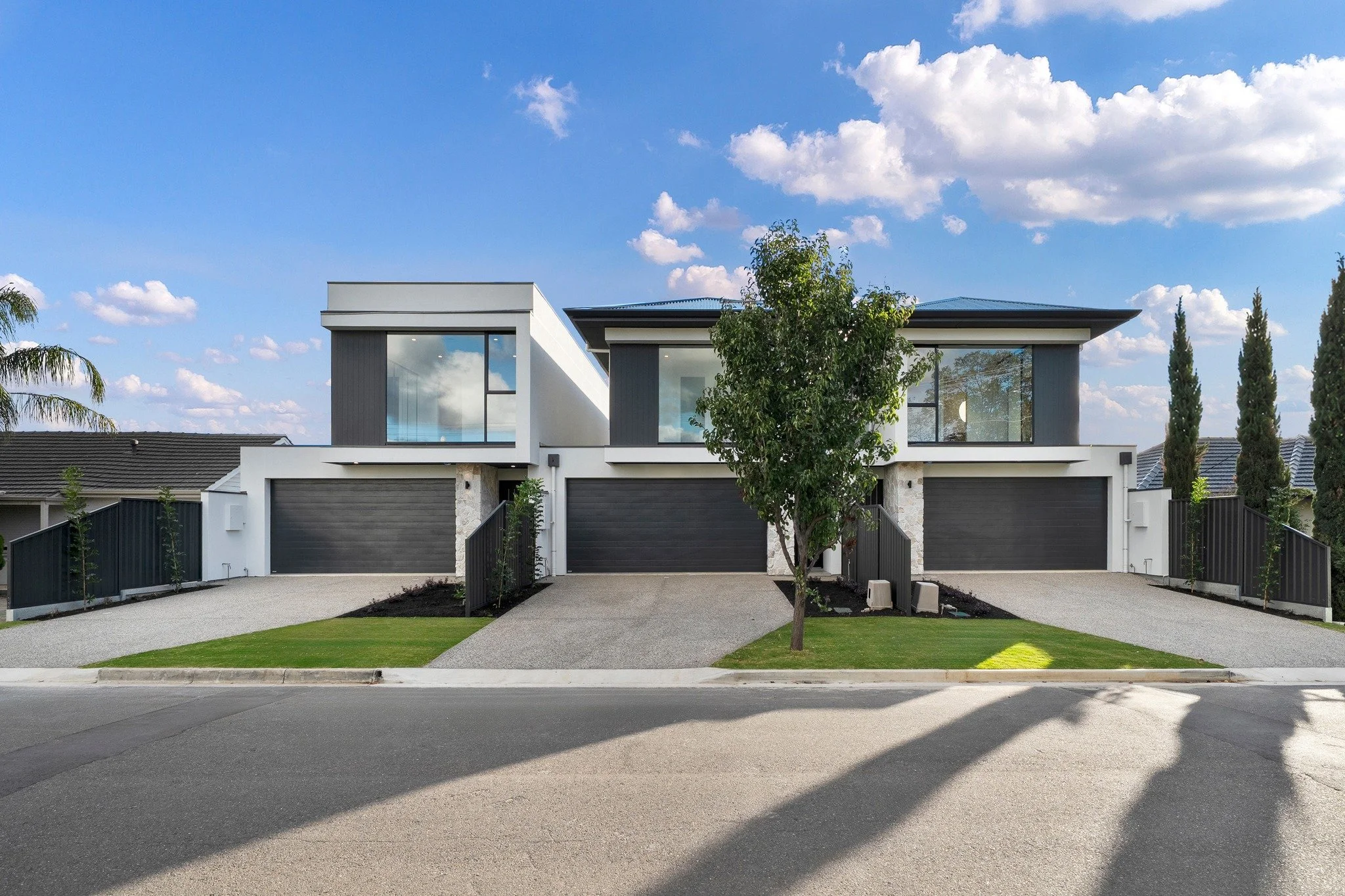 HECTORVILLE III | Sneak peek.

A look at the Hectorville trio from the street - three individual fa&ccedil;ades, designed to sit beautifully together. Torrens titled, fully detached and finished with quality throughout.

#EasternBuildingGroup