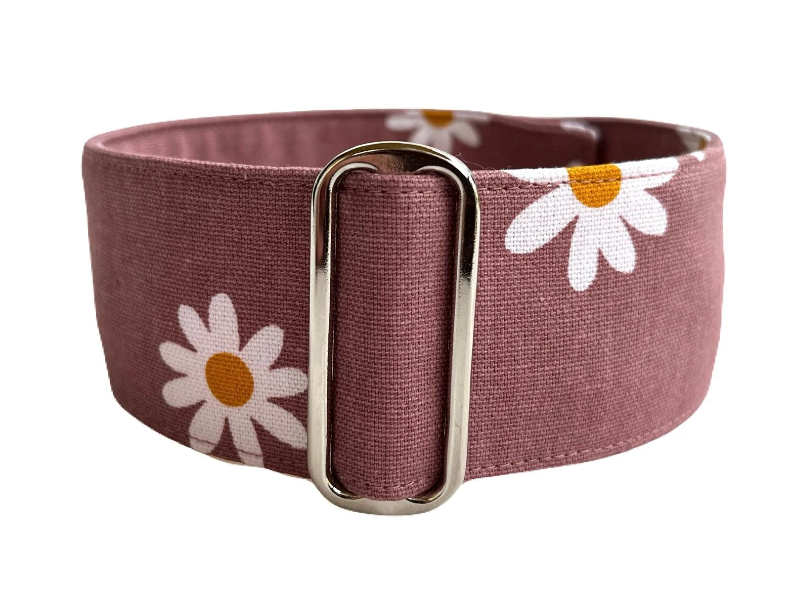 Daisy on Pink - The Daisy Collection , Martingale Dog Collar, matching House Collar & Lead Sets available as listed
