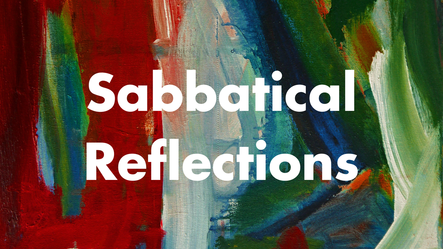 Sabbatical Reflections: Living with limits. episode artwork