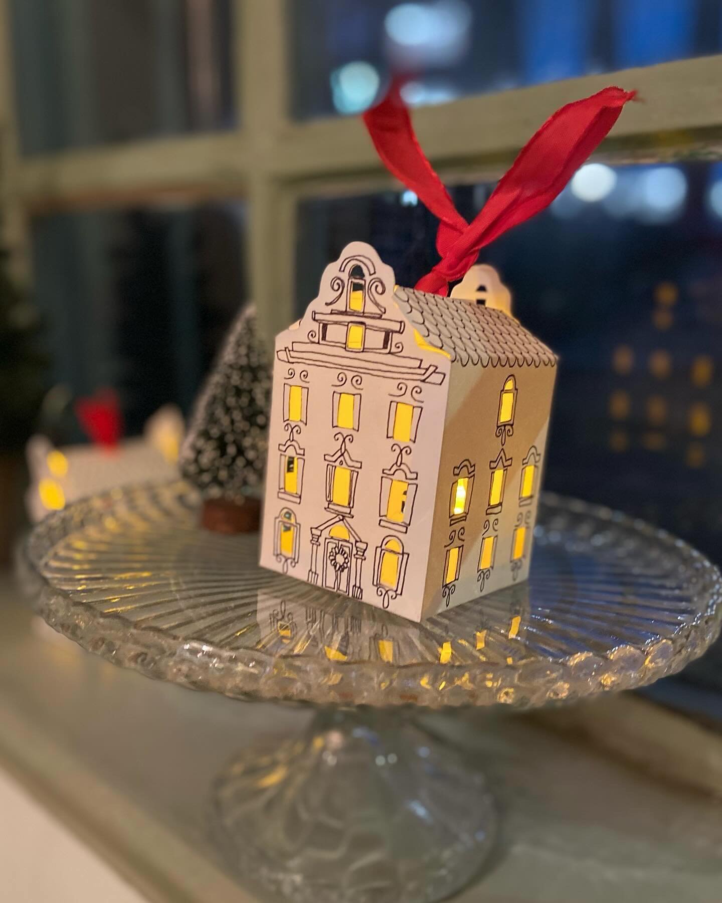 This year&rsquo;s festive window display at YSD London. Well, it&rsquo;s almost December, after all! 

Handmade paper houses drawn and assembled by Kimika under creative direction by the ever talented Yukari. We hope it will help brighten the nights 