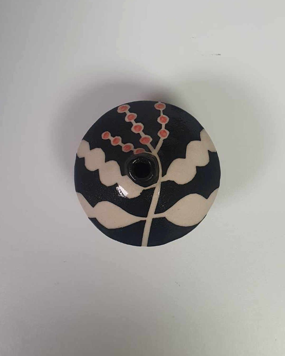 NEW 2026 CERAMIC STEM VASE PINK BERRY- TOP DOWN.png