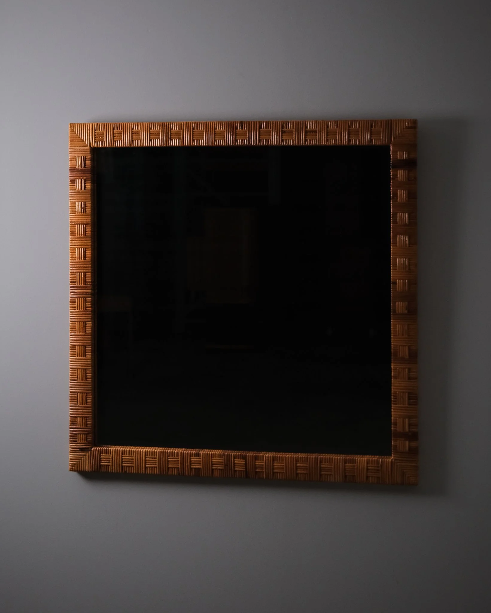 Large mirror by unknown designer
