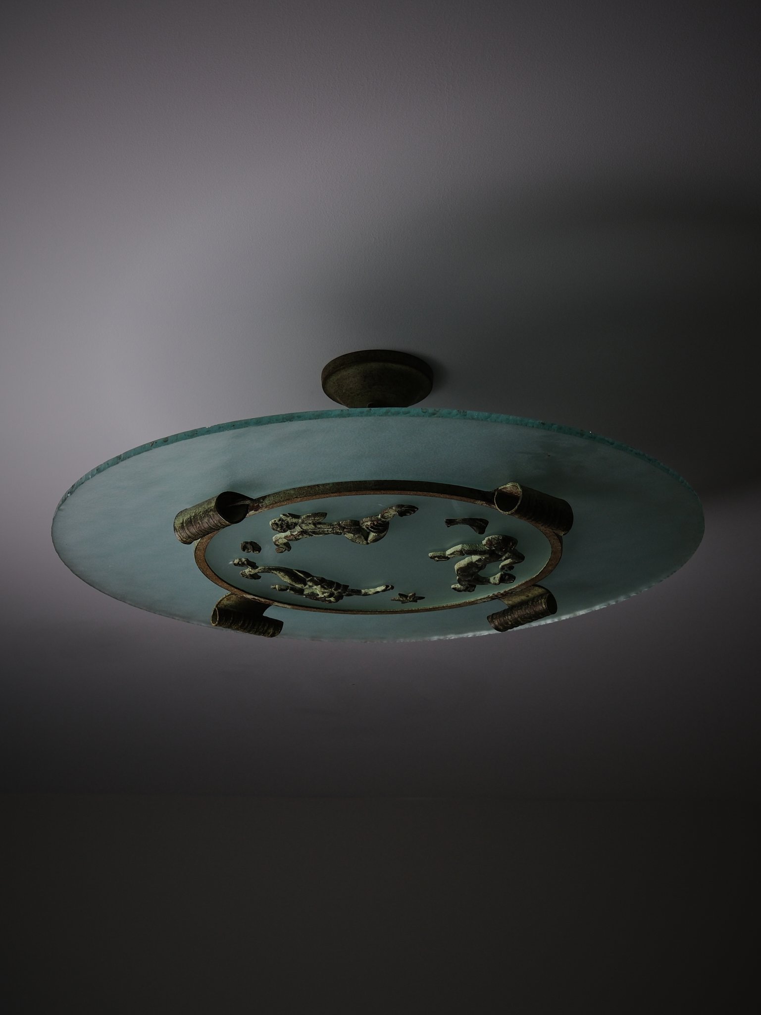 Ceiling lamp '1252' by Bjerkås Armatur