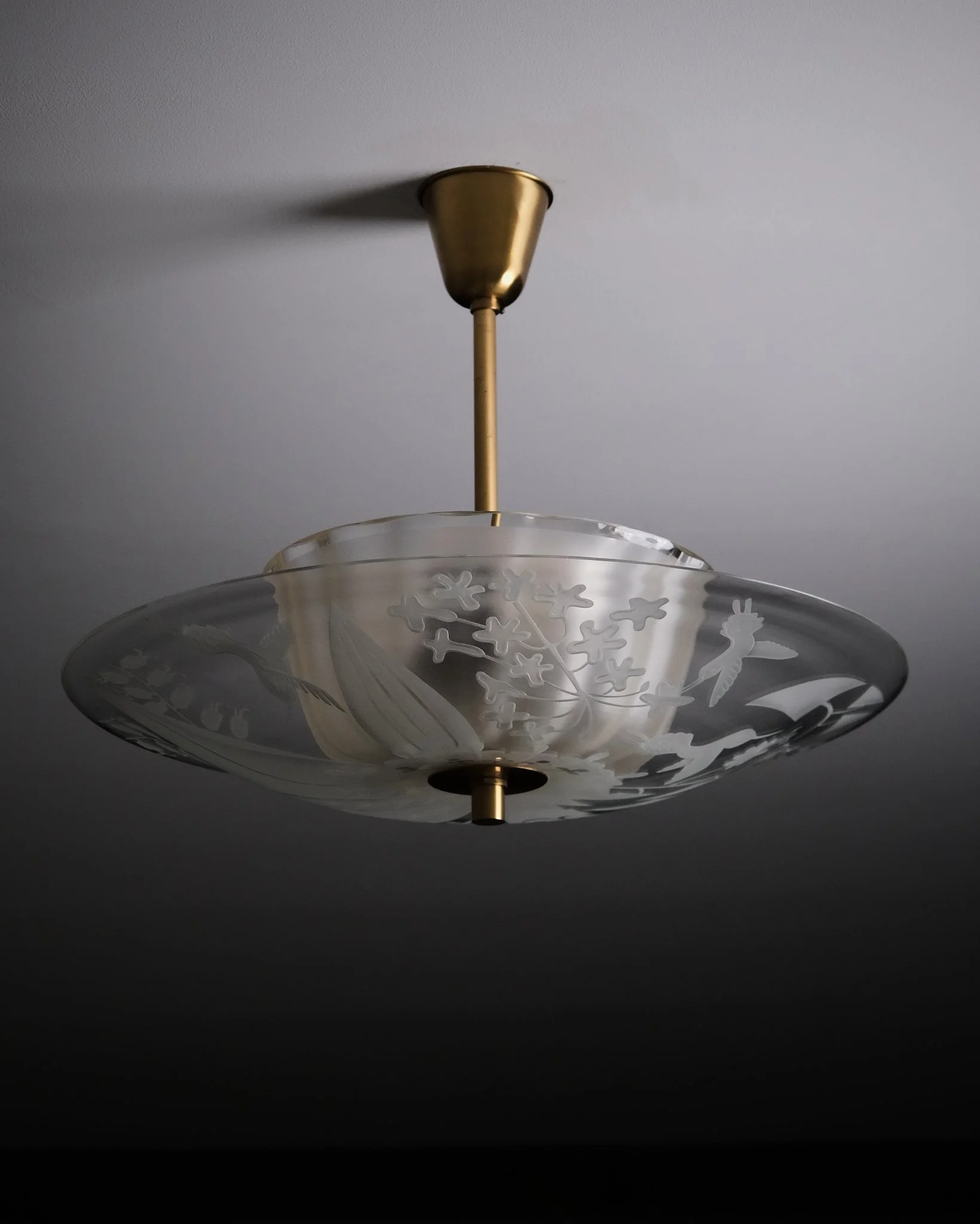 Ceiling light by Bo Notini