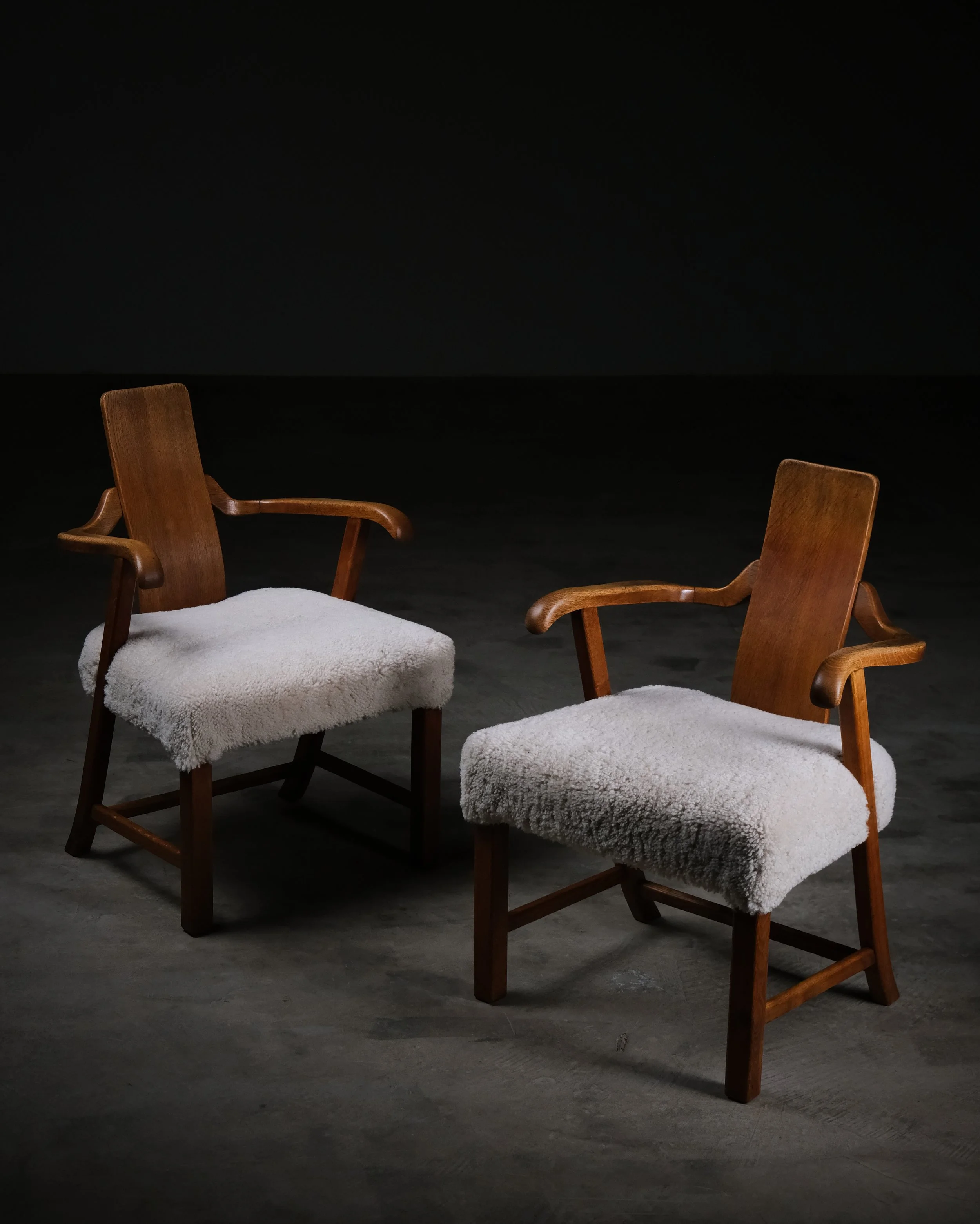 Armchairs by unknown designer