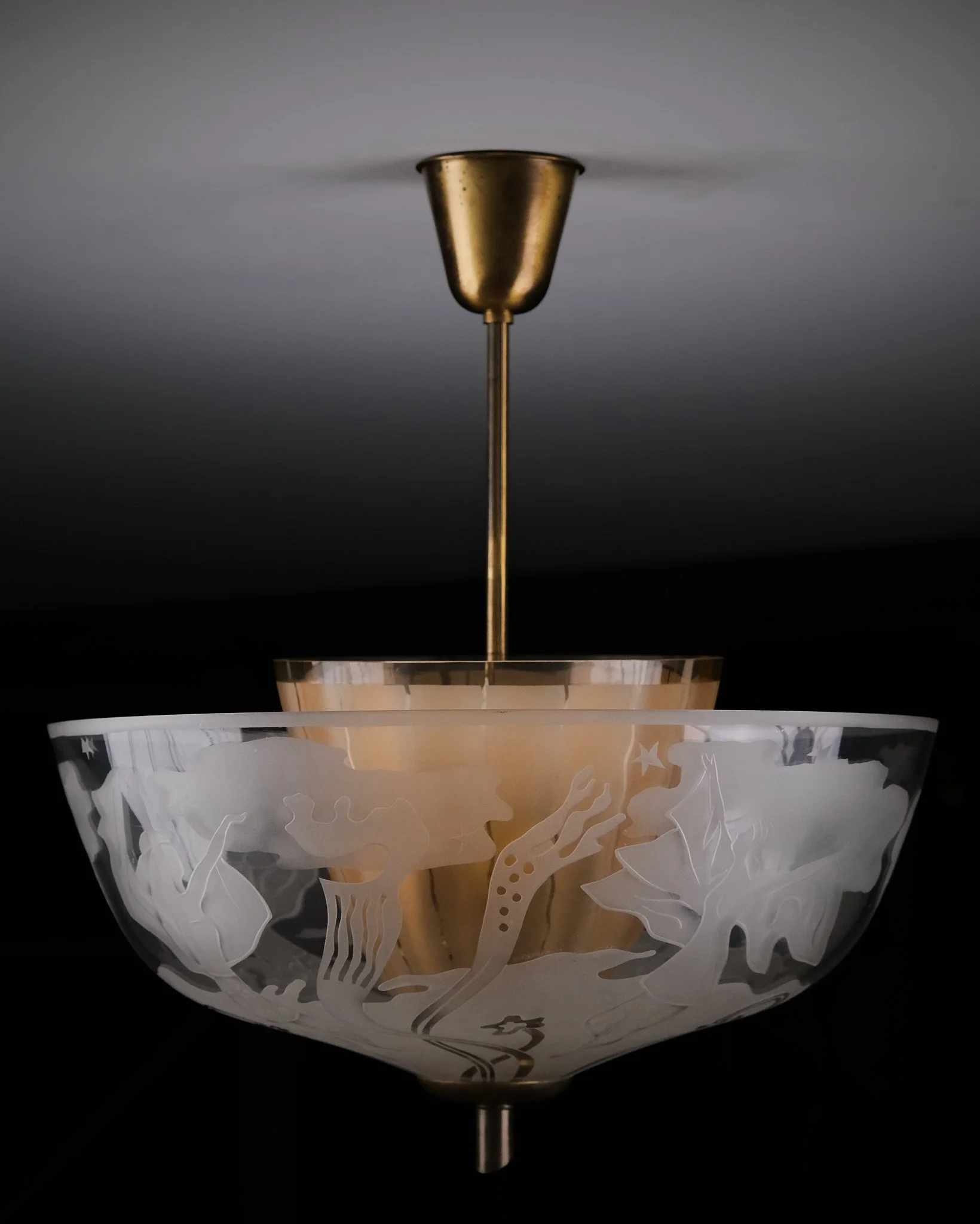 Ceiling light by Carl Erik Bodén